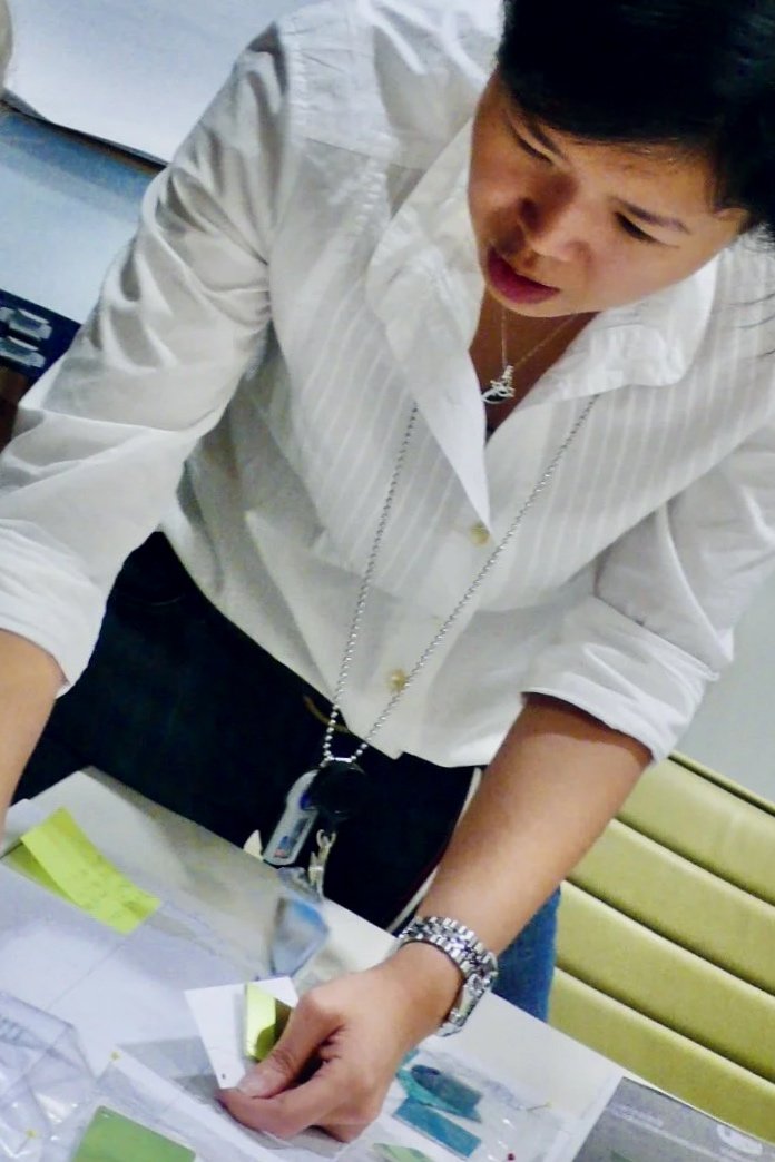 Professional posture, confident with selection, idea, concept