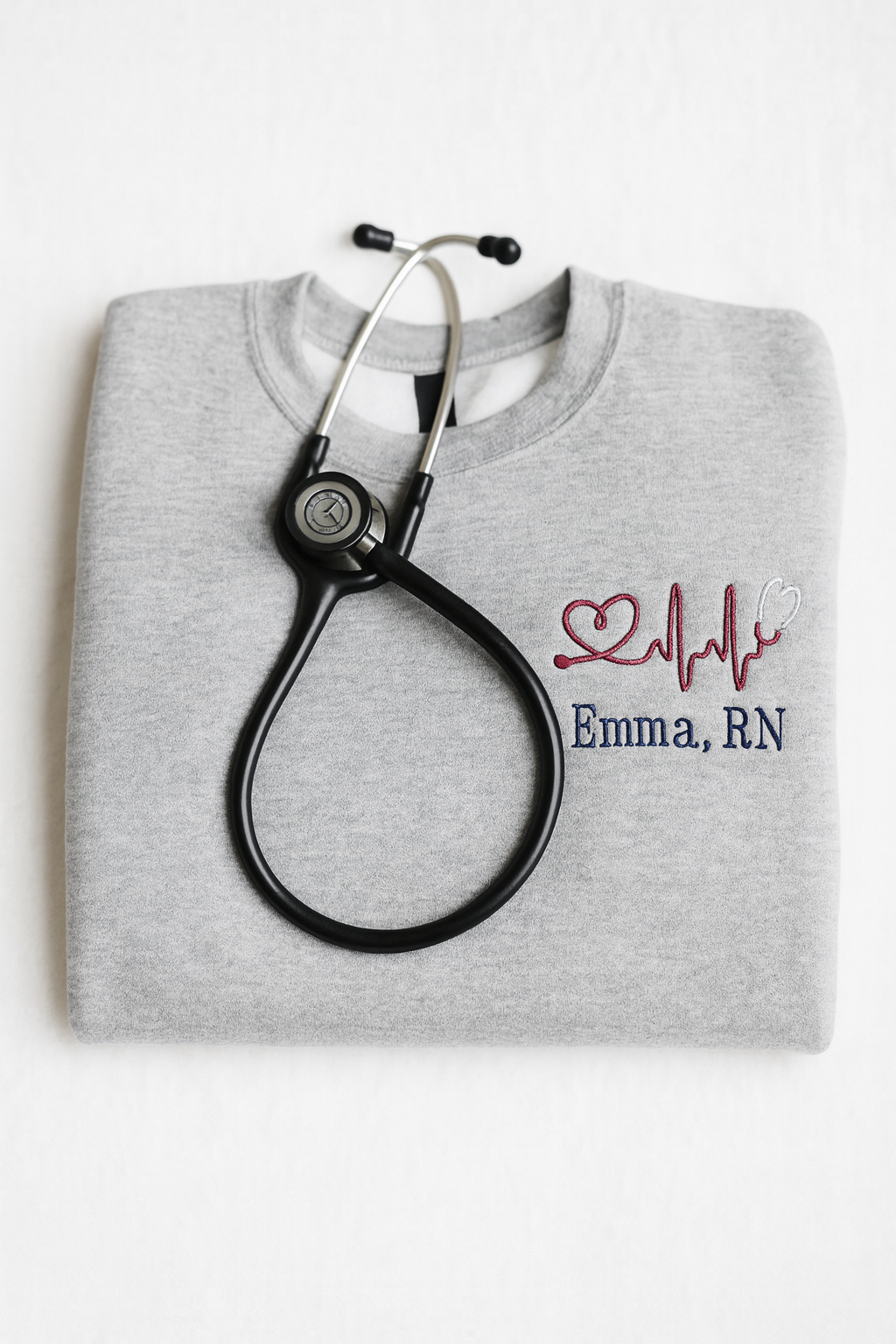 Embroidered Nurse sweatshirt