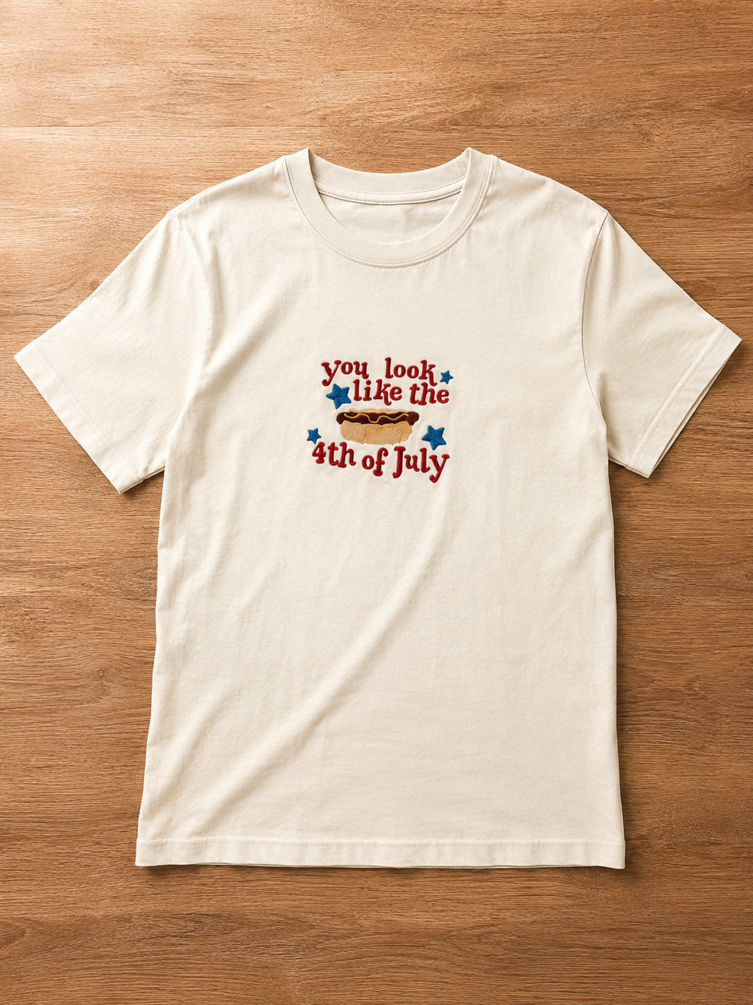 You look like the 4th of July t-shirt