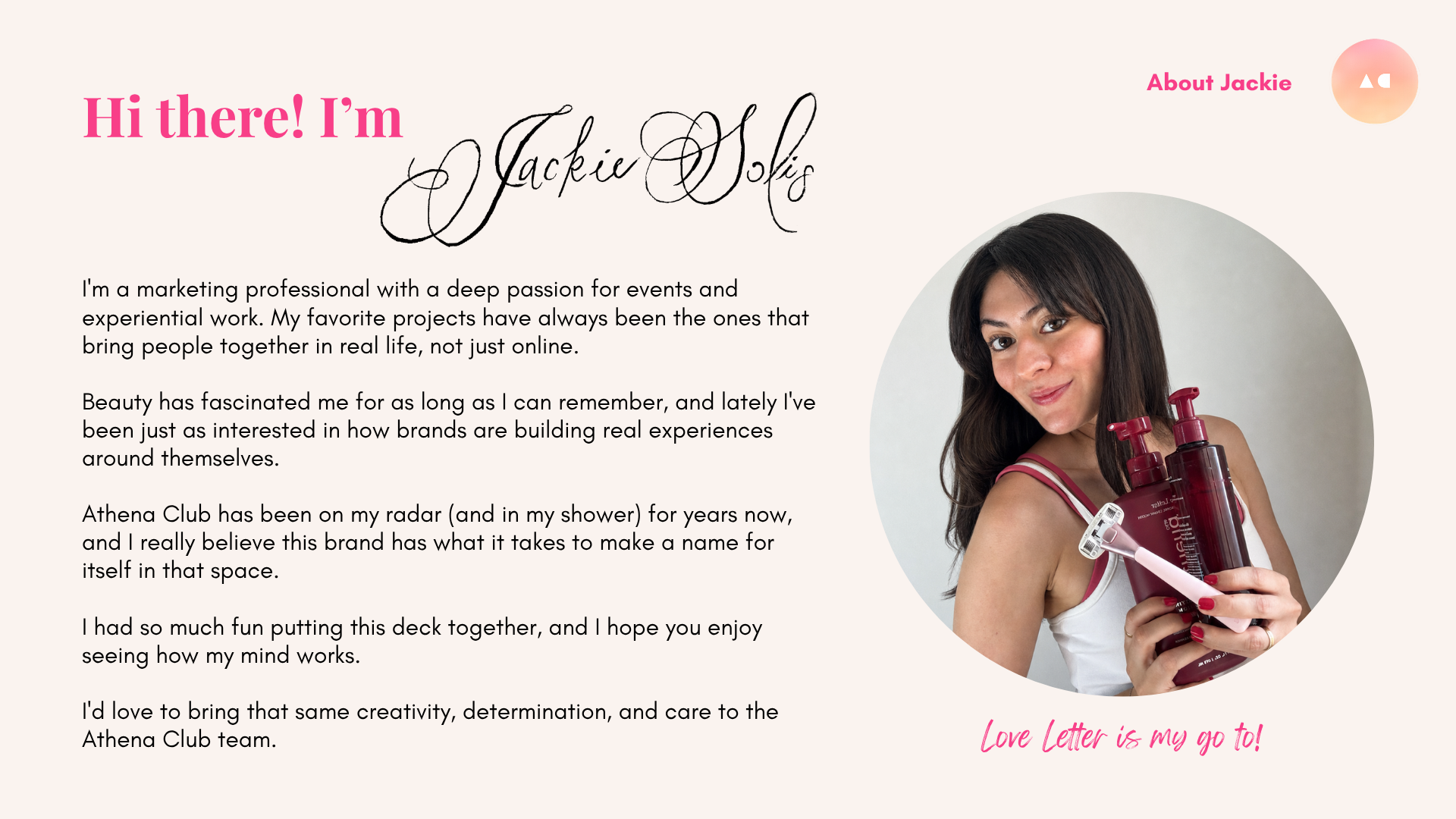 about Jackie