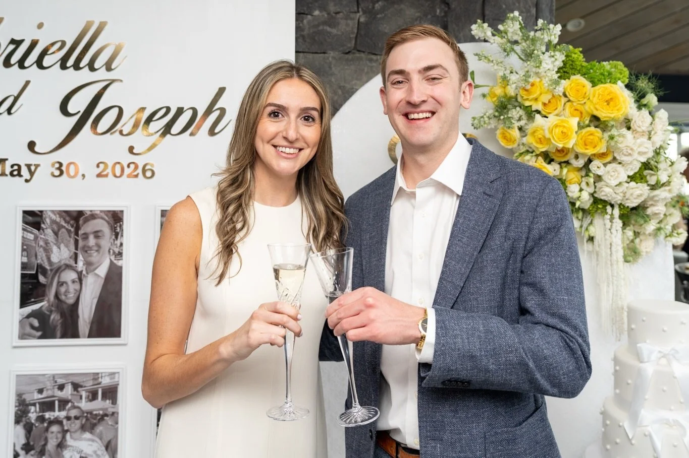 What could be more exciting than a surprise engagement party? 💍✨

Gabriella was completely surprised when her fianc&eacute;, Joseph, along with their families, pulled off an unforgettable engagement celebration in their honor. The look on her face w