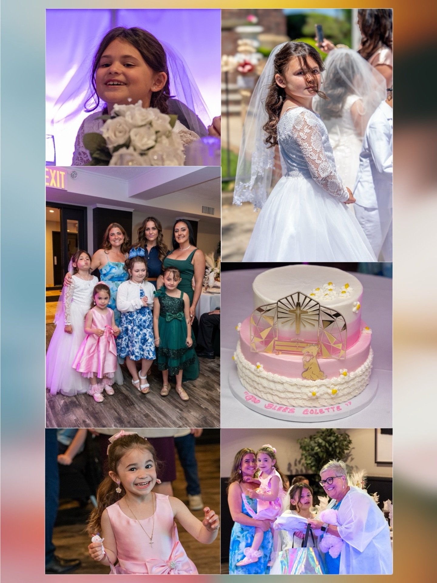 Congratulations to this spirited little lady on her First Holy Communion. May this beautiful day be the beginning of a lifetime filled with faith, grace, and God&rsquo;s endless blessings.

God bless you, Colette. Your day was absolutely perfect. 🤍
