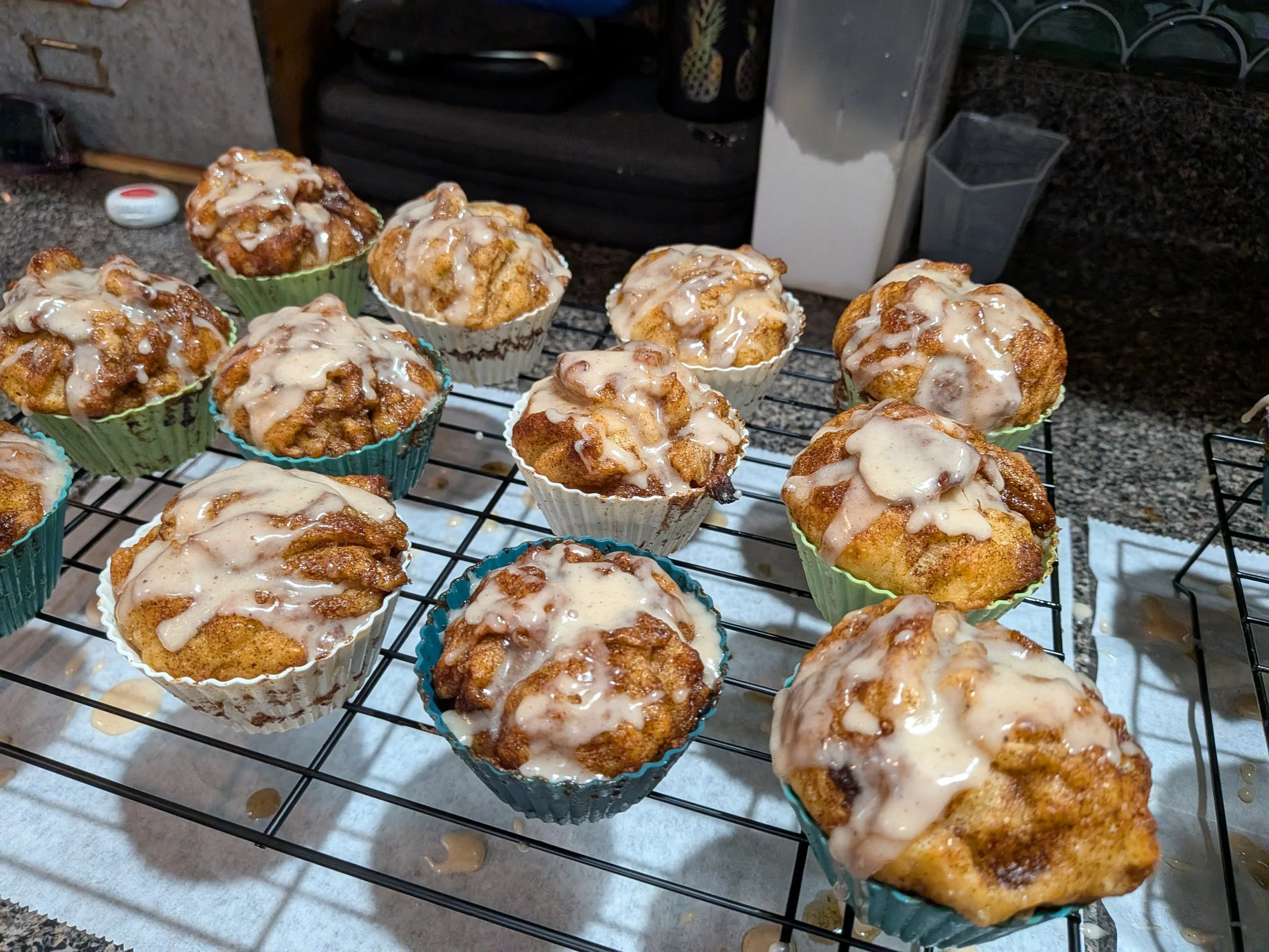 Cinnamon Roll Focaccia Muffin