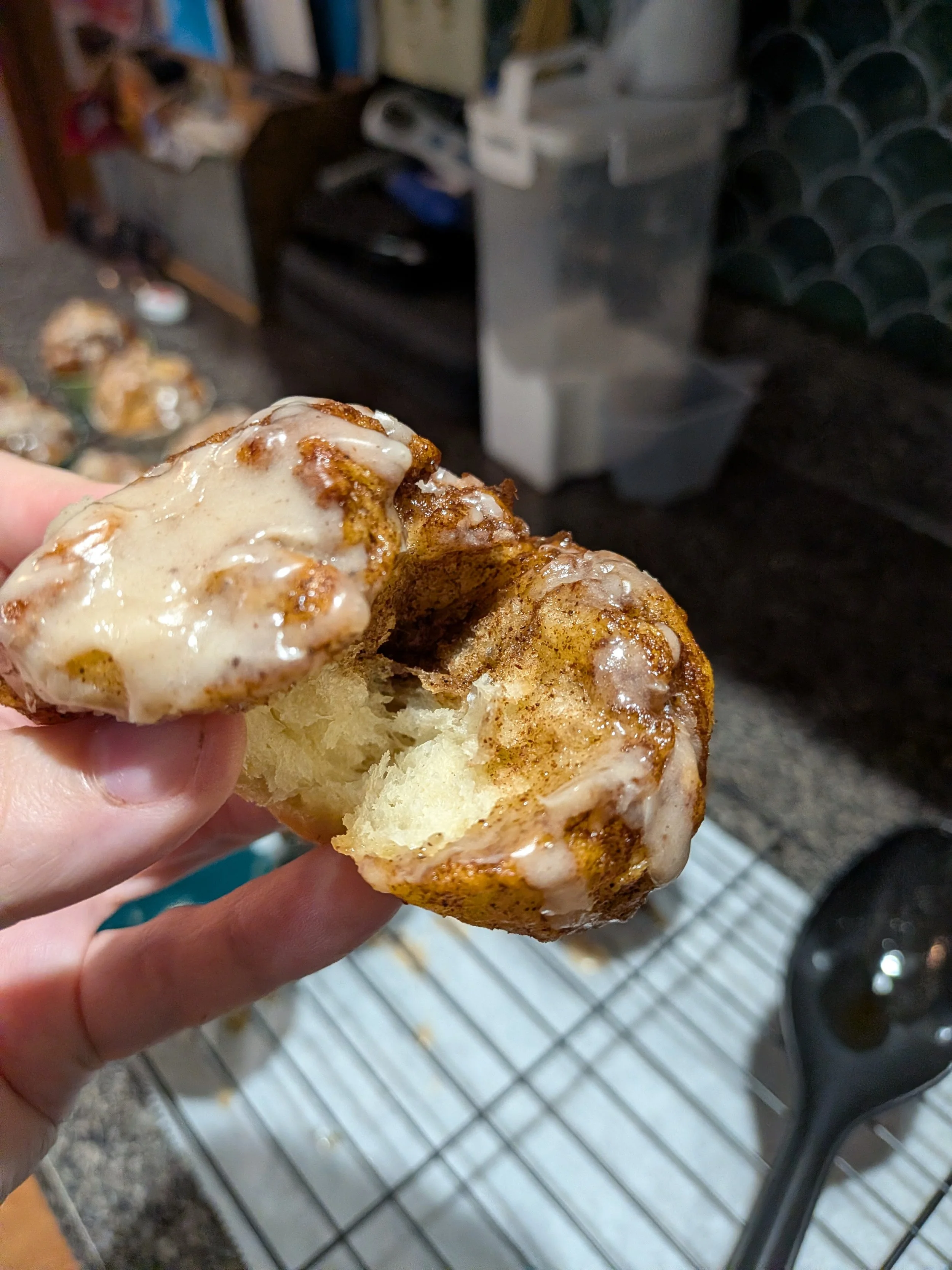 Cinnamon Roll Focaccia Muffin
