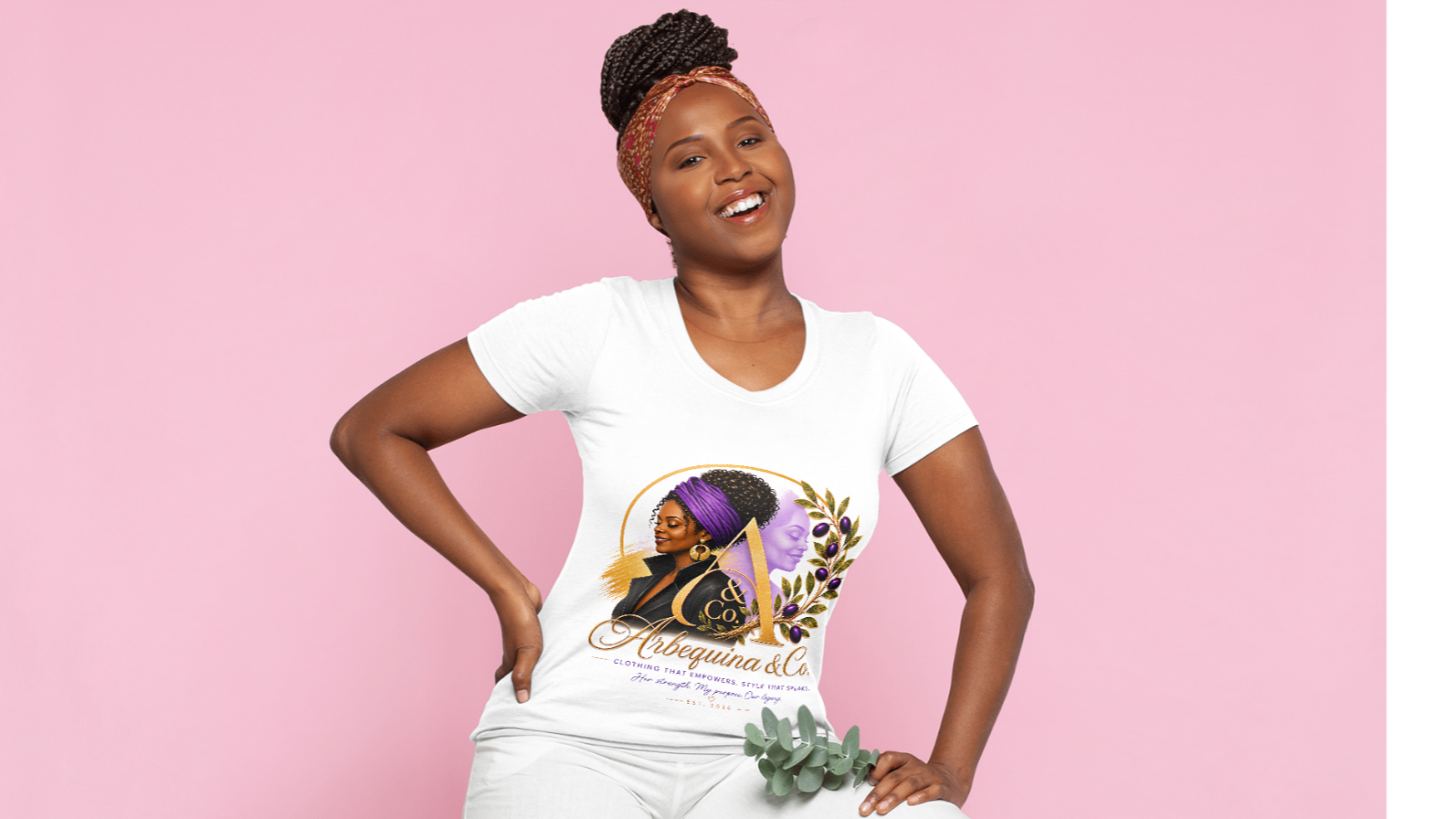 Arbequina & Co. Printed Tee