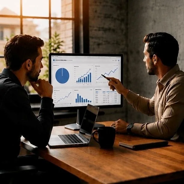 An image of a marketing consultation