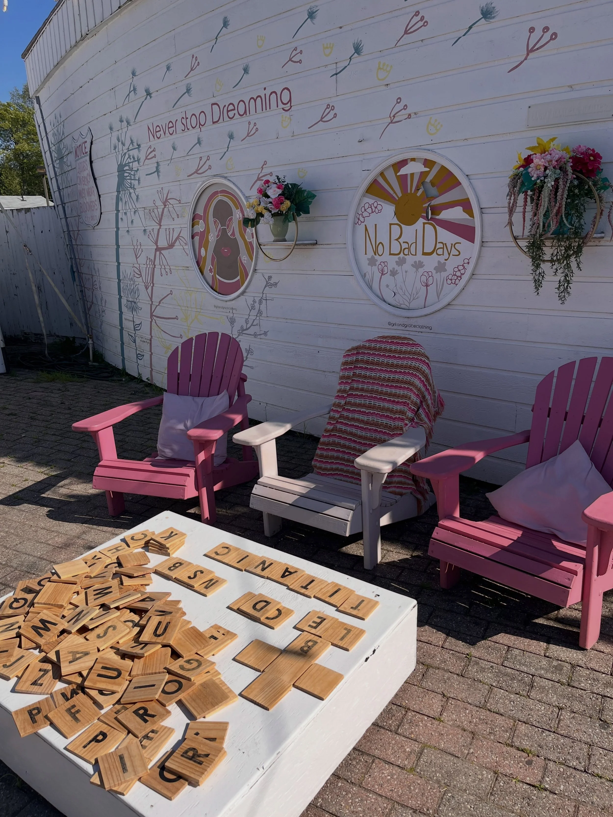 The main strip in Sauble has changed a ton since we were kids - but the vibes are still great!