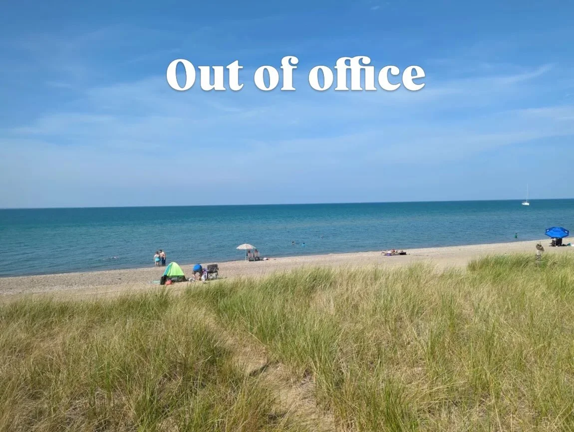 You&rsquo;ll find me at the beach this summer. If you know anyone looking to hire - my resume includes scooping ice cream and hosting radio shows primarily. 🍦