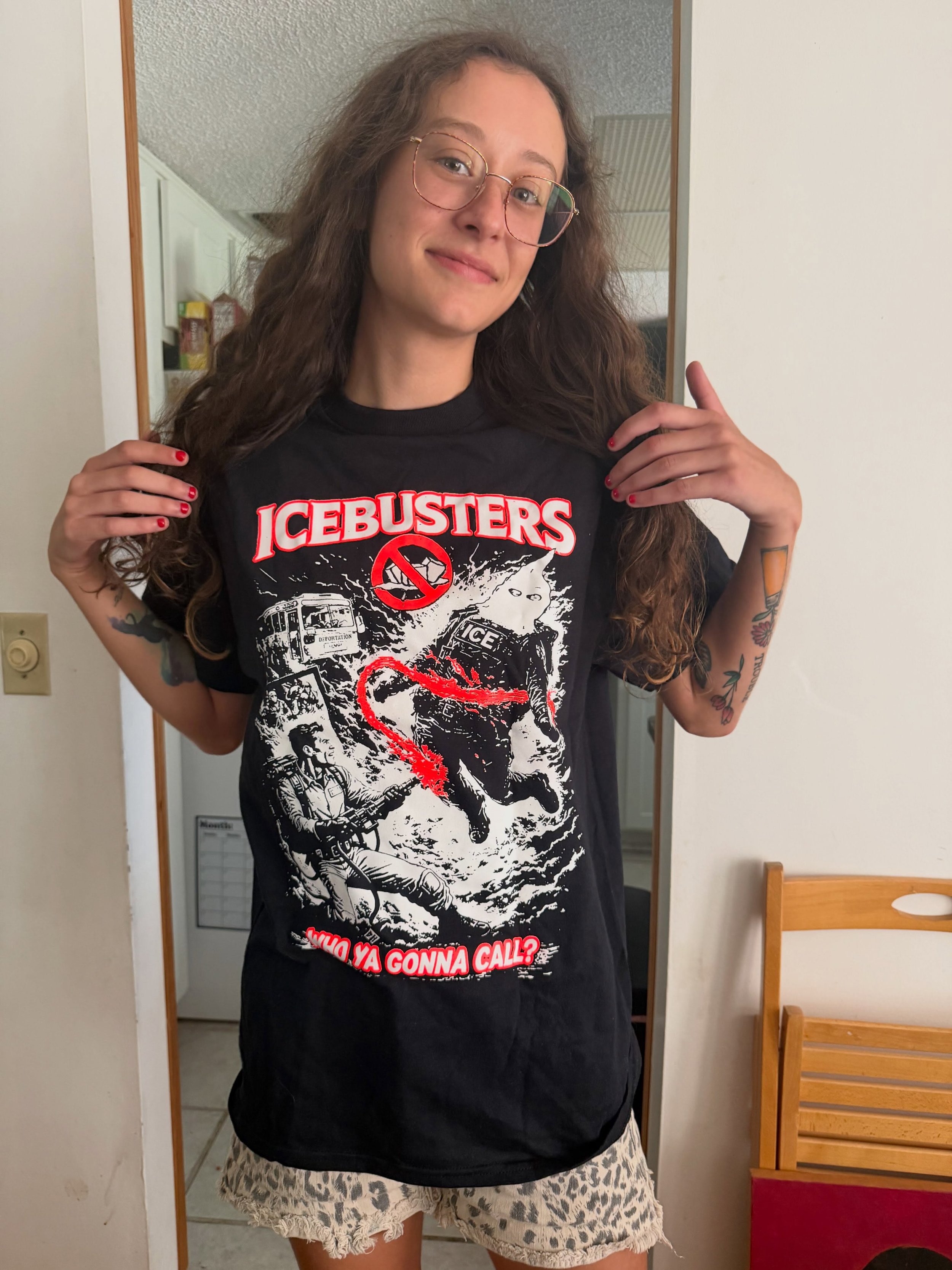 Who ya gonna call? #ice #ghostbusters #women #politics #fyp