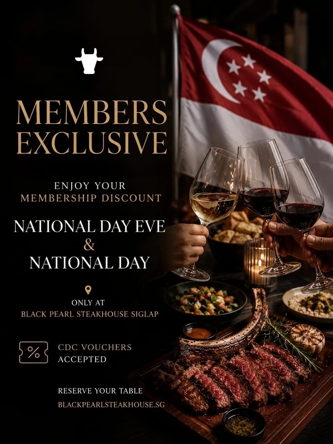 Black pearl steakhouse exclusive