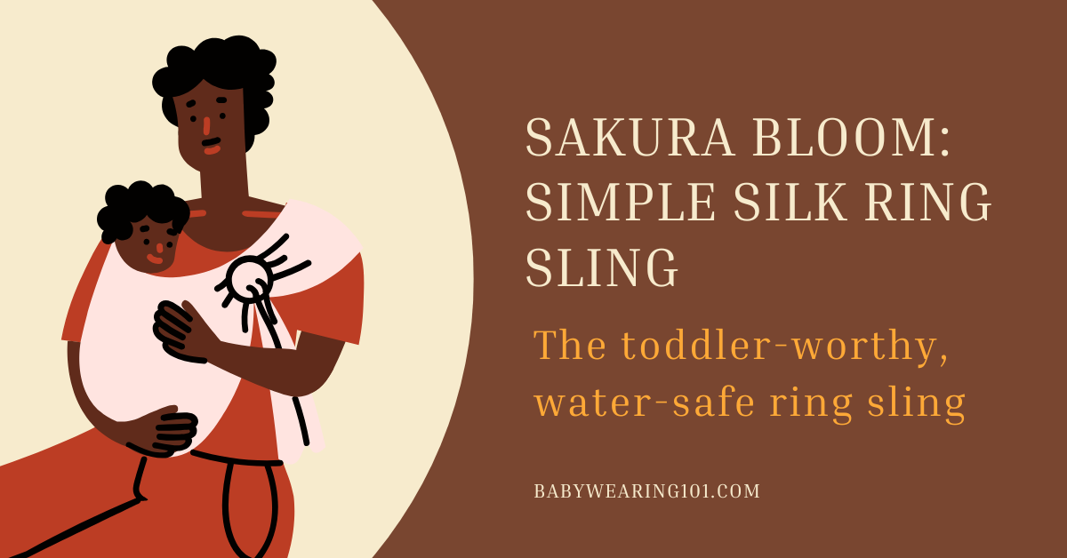 Sakura Bloom: Simple Silk Ring Sling
