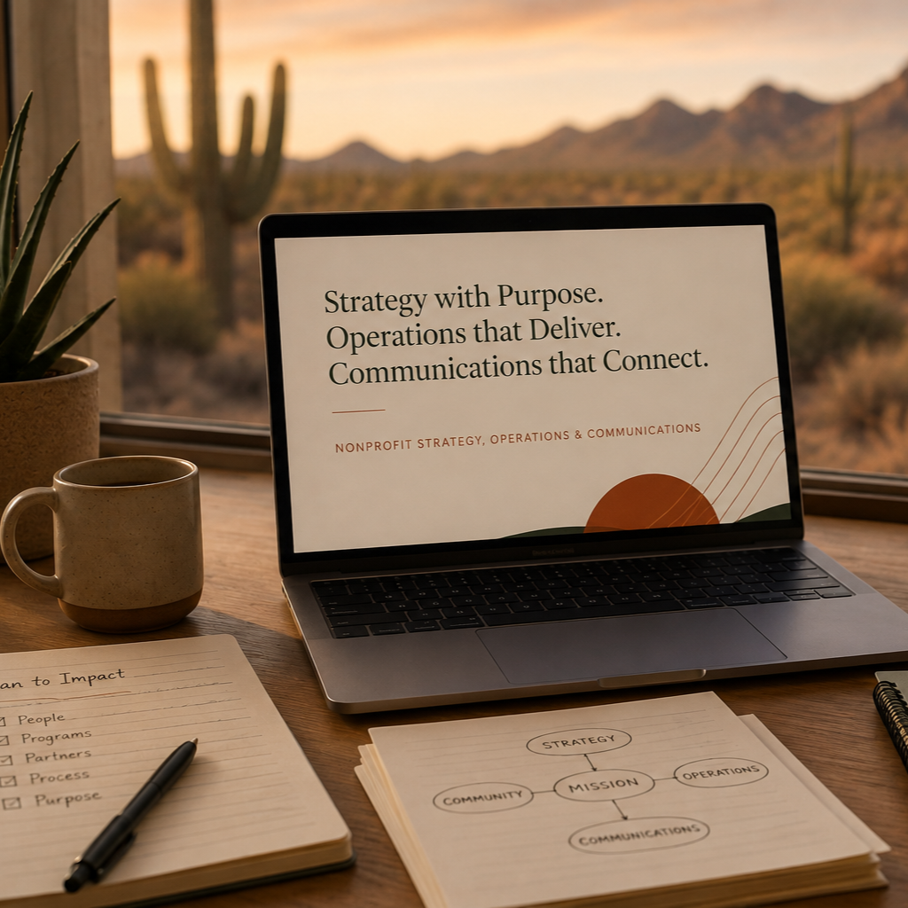 Nonprofit Strategy, Operations & Communications