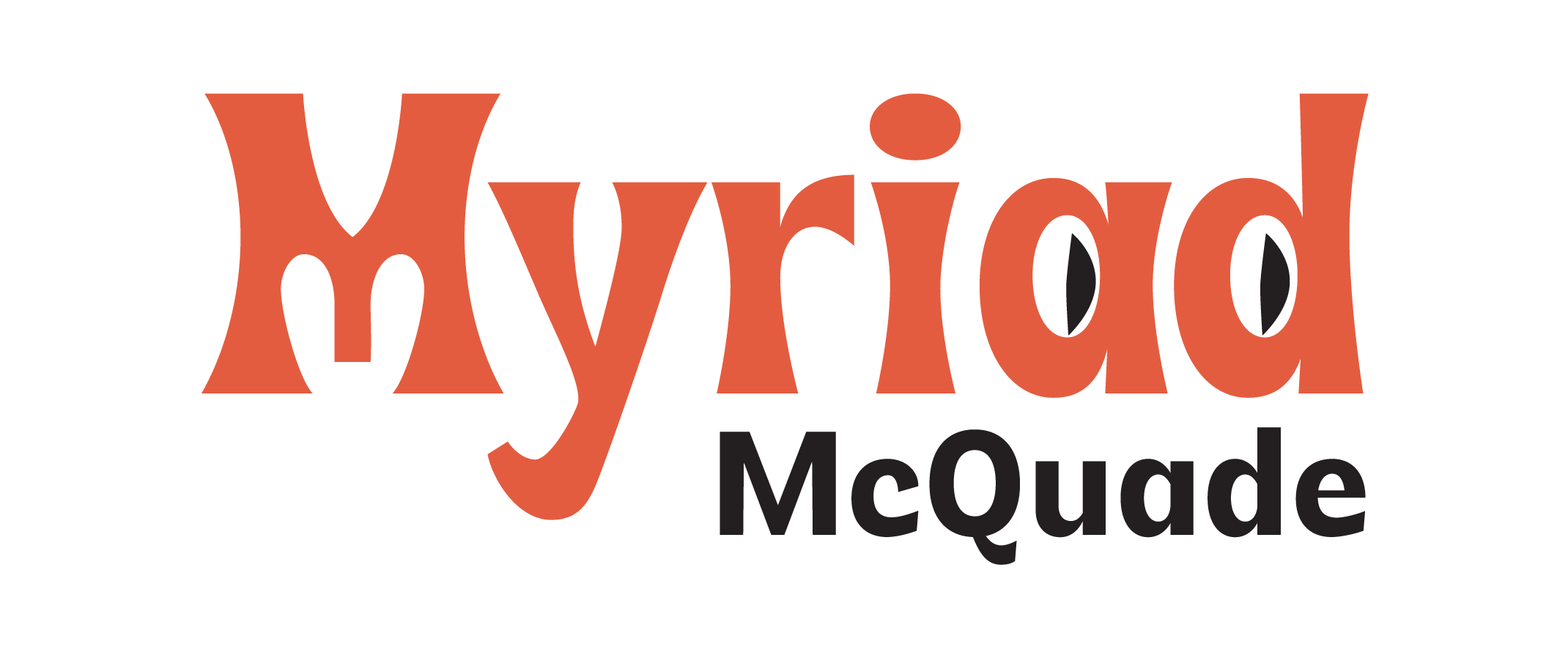 The logo of Hywyd McQuade, with the name written in a stylized font, featuring a prominent orange color for 'Hywyd' and black for 'McQuade'.
