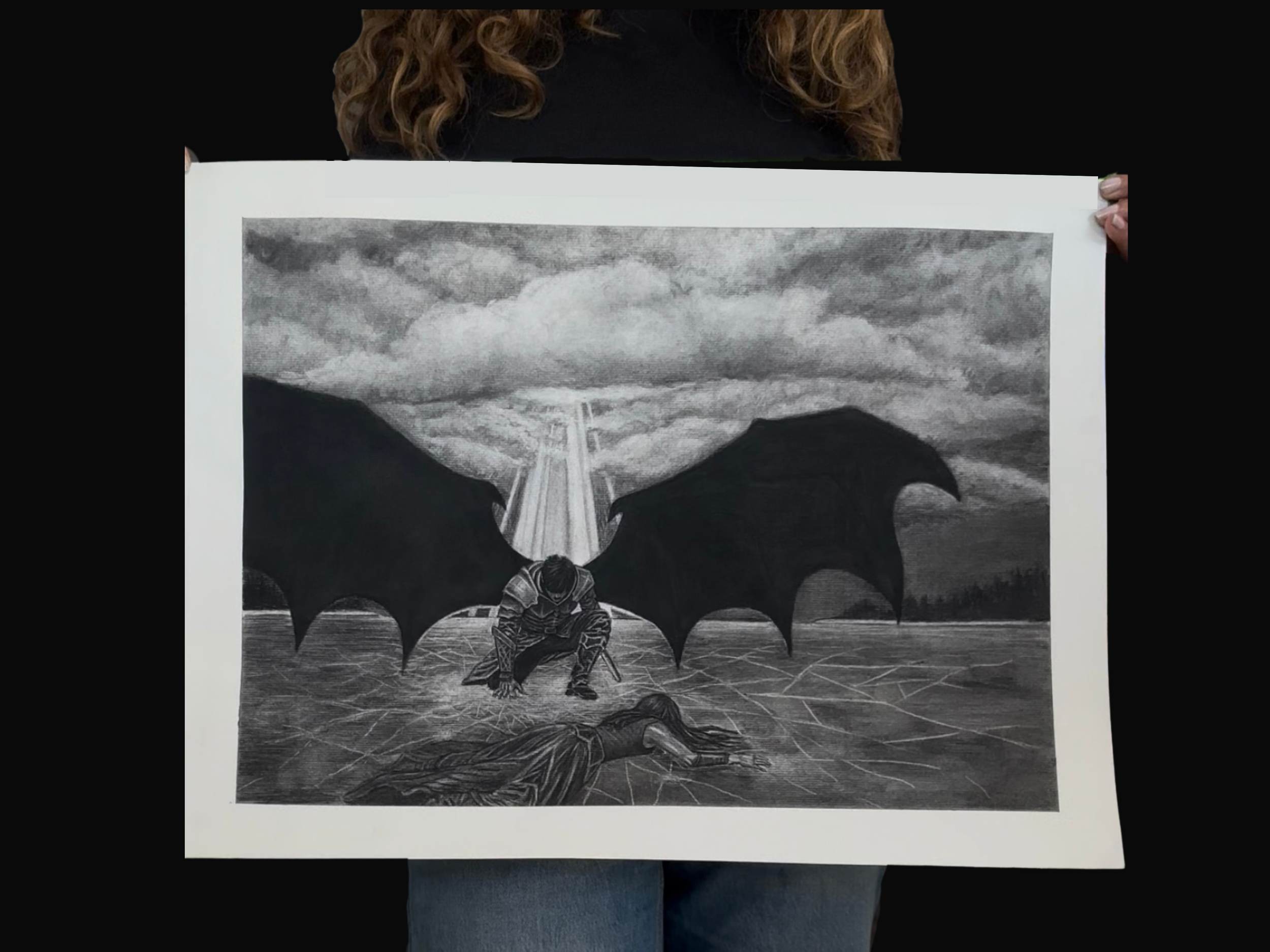 vengeance on wings (original artwork)