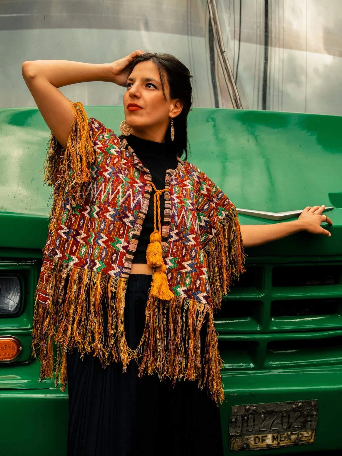 dos-olmecas-handwoven-mexican-cape-cuello-poncho-plum-red-mustard-closeup.jpg