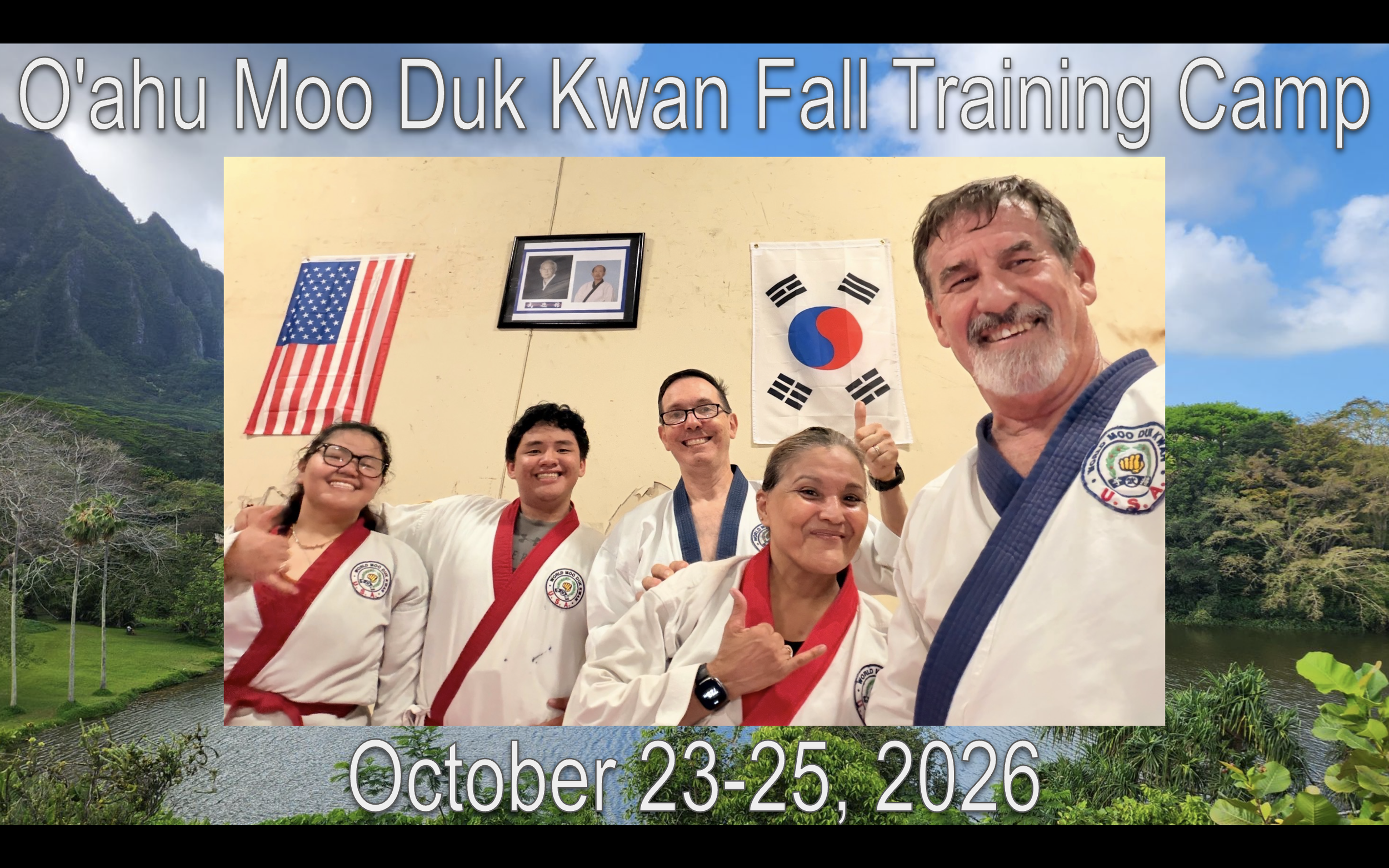 O’ahu Moo Duk Kwan Fall Camp - Hawai’i 