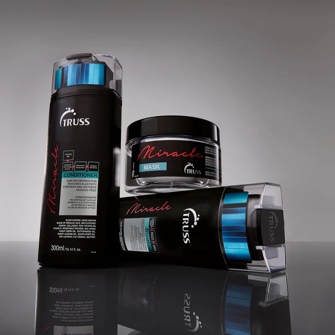 Set Shampoo, Acondicionador, mascarilla Truss Miracle
