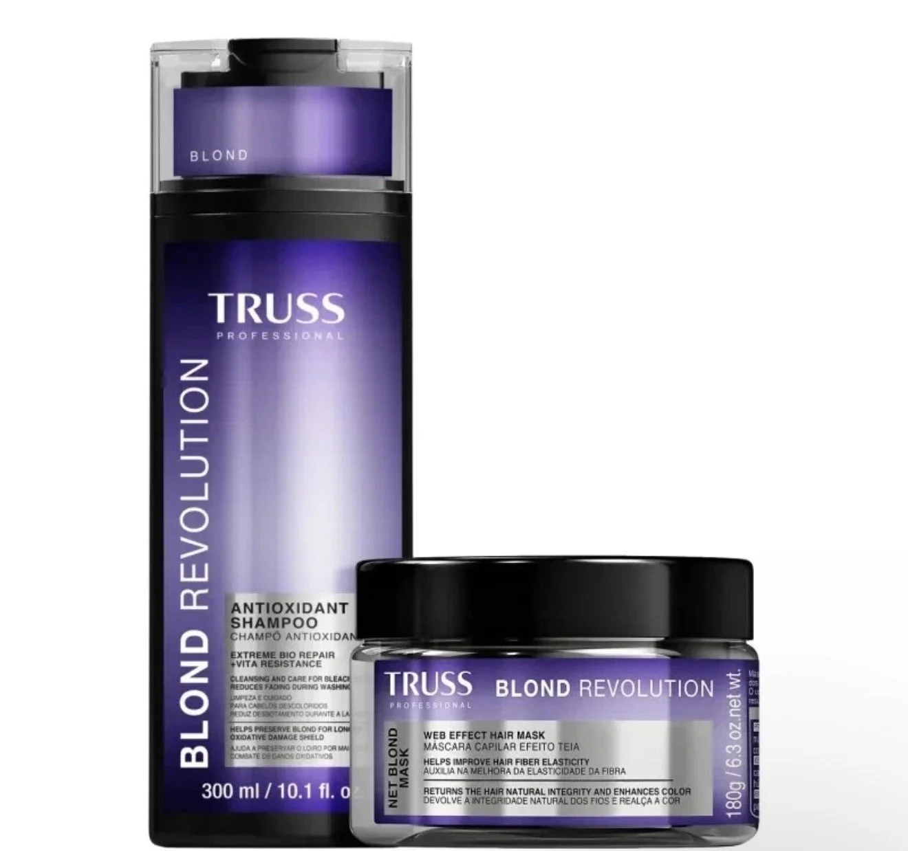 Kit Truss Blond Revolution - Champú y Mascarilla