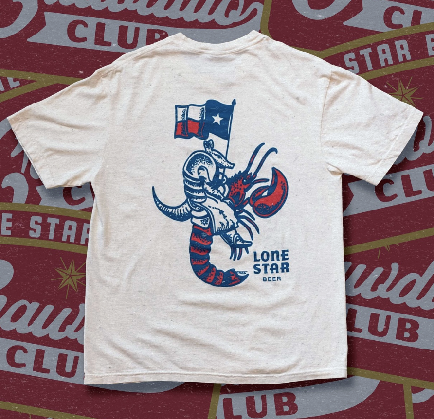 Lone Star Beer Crawdillo Club