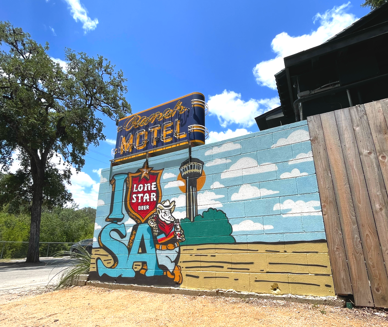 Ranch Motel Mural
