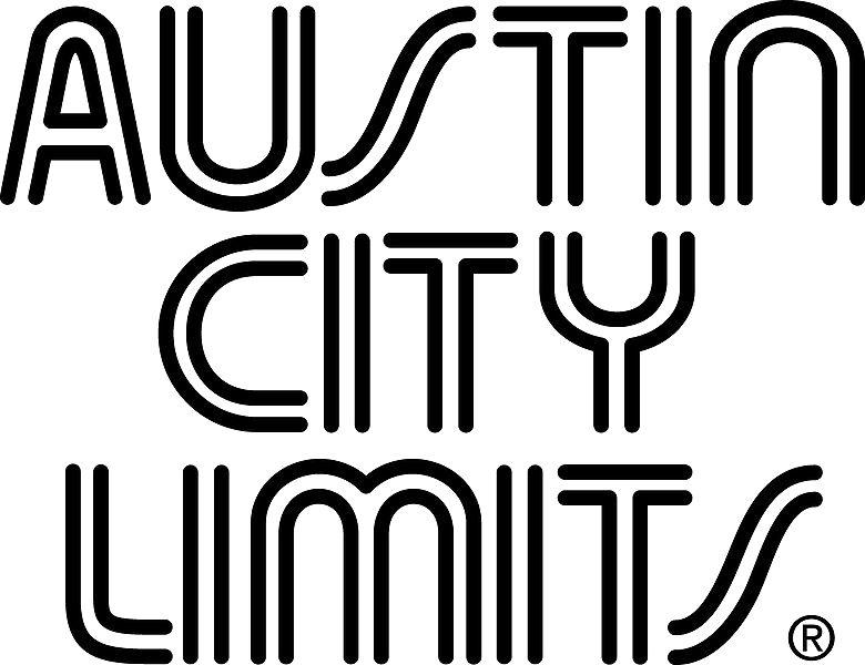 Stylized black text that reads "AUSTIN CITY LIMITS" in a unique font.