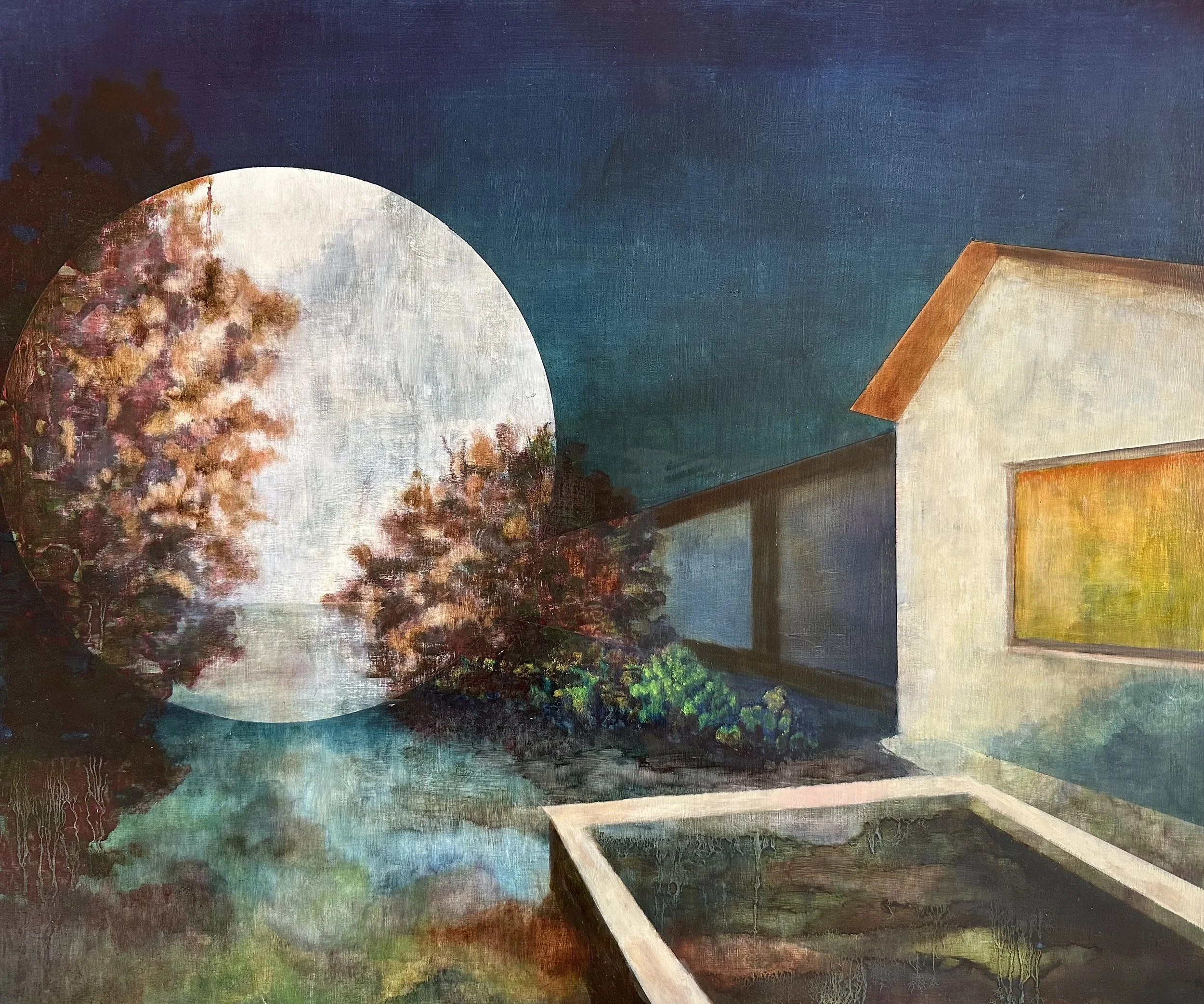 Moonside I 50x60cm