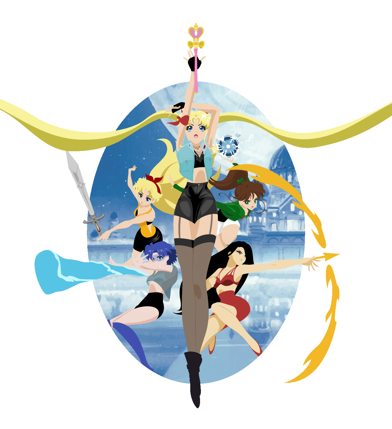 Sailor stars fanart