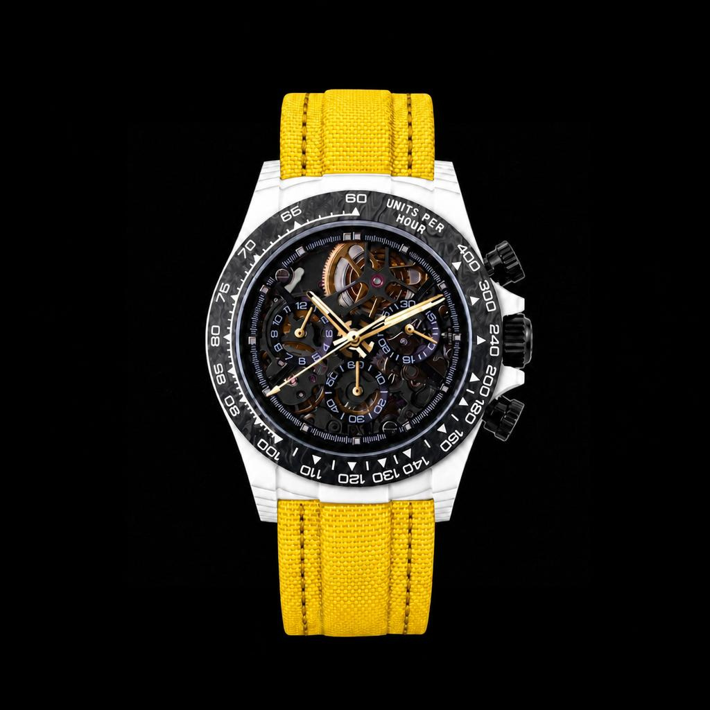 Carbonix Chronograph Alpine White