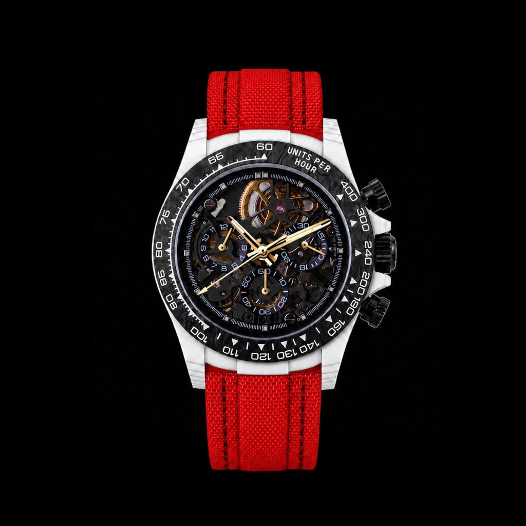 Carbonix Chronograph Alpine White