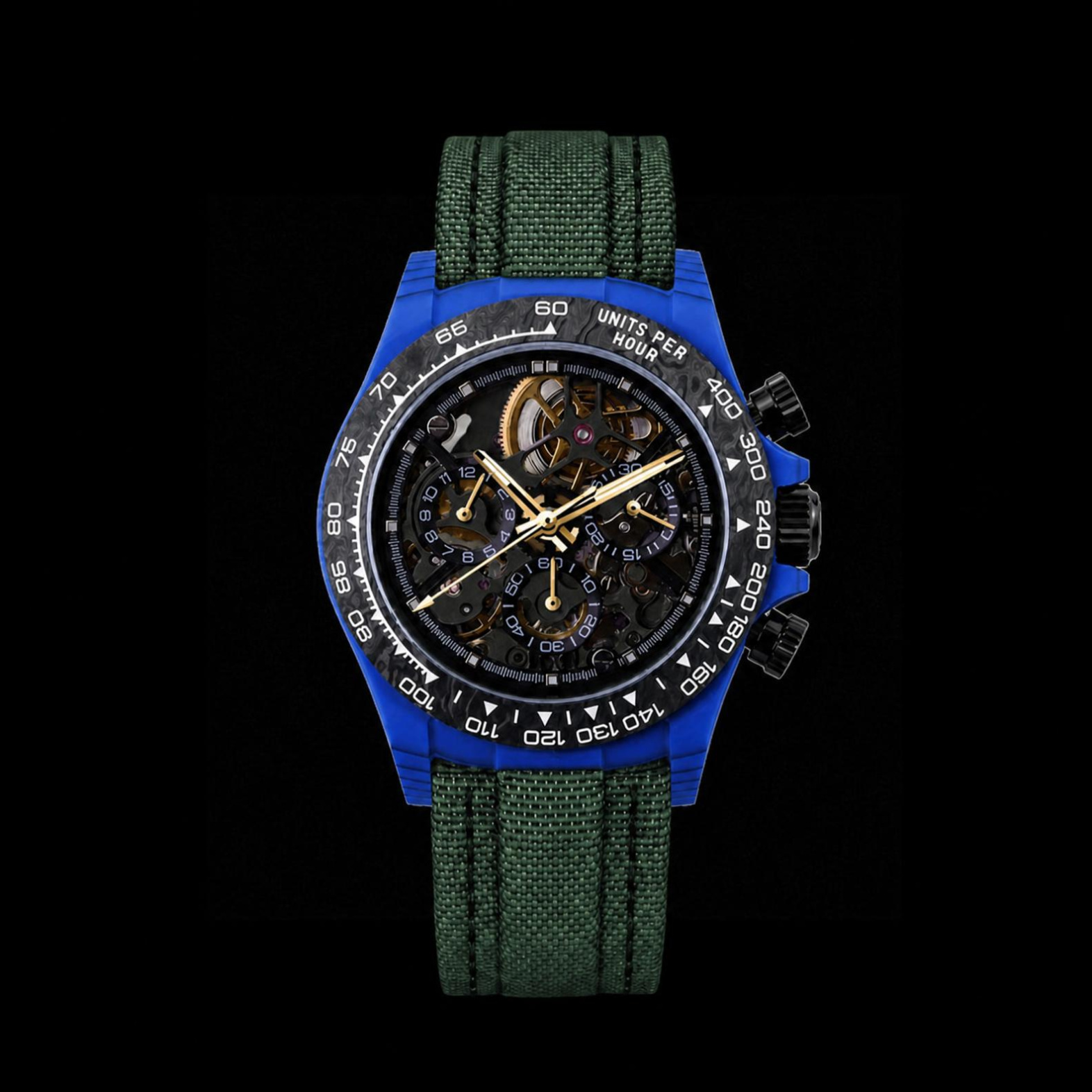 Carbonix Chronograph Touring Blue