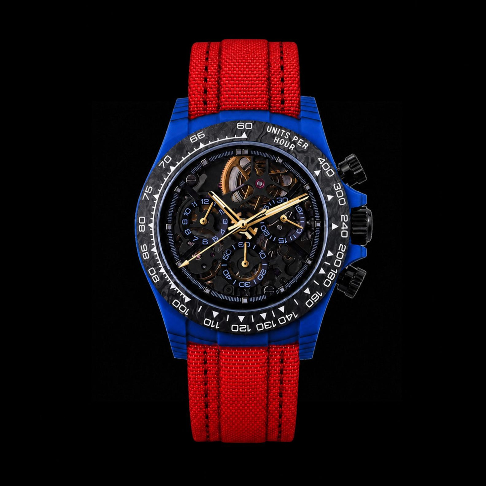 Carbonix Chronograph Touring Blue