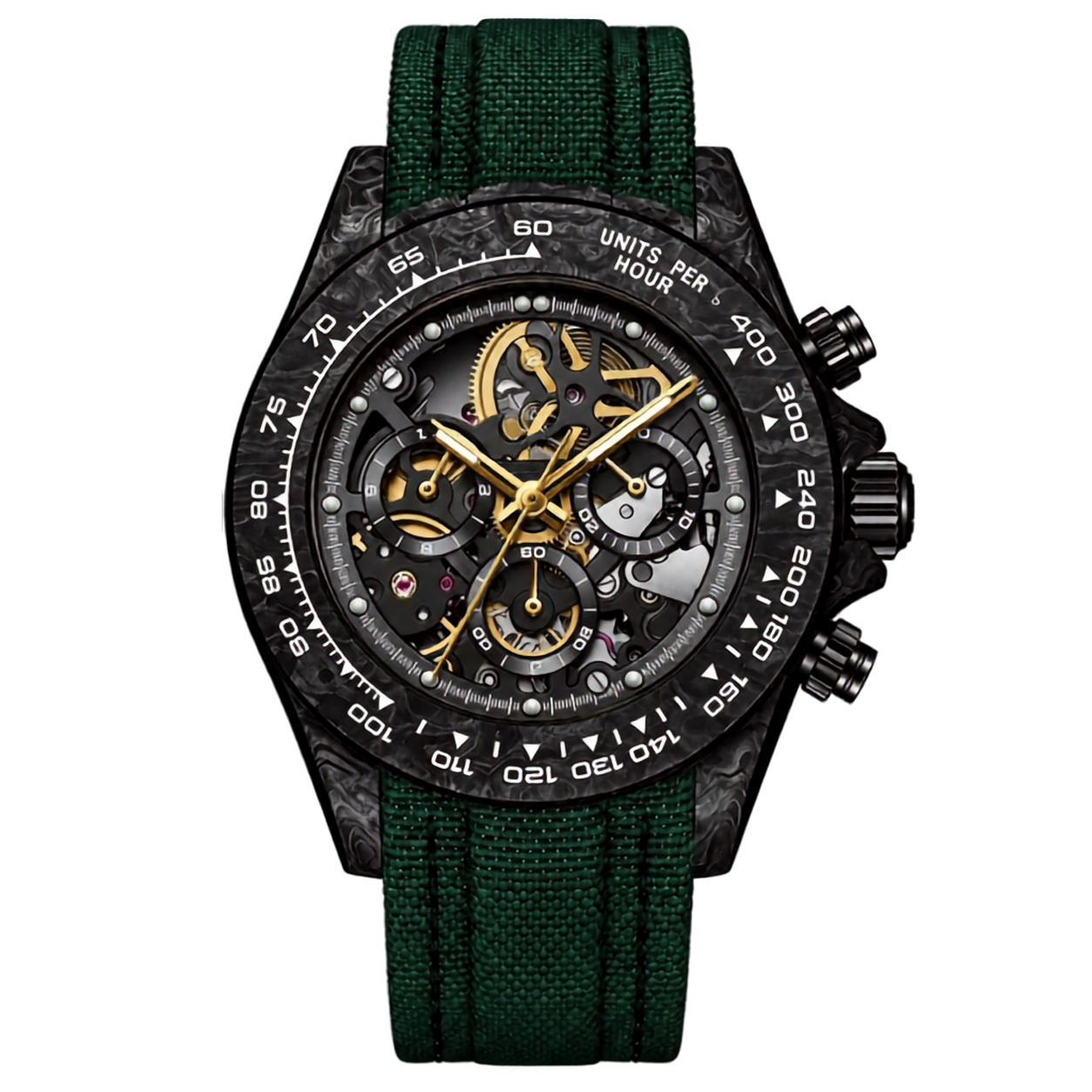 Carbonix Chronograph Apex Black