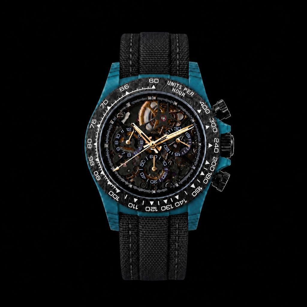 Carbonix Chronograph Midnight GT Blue