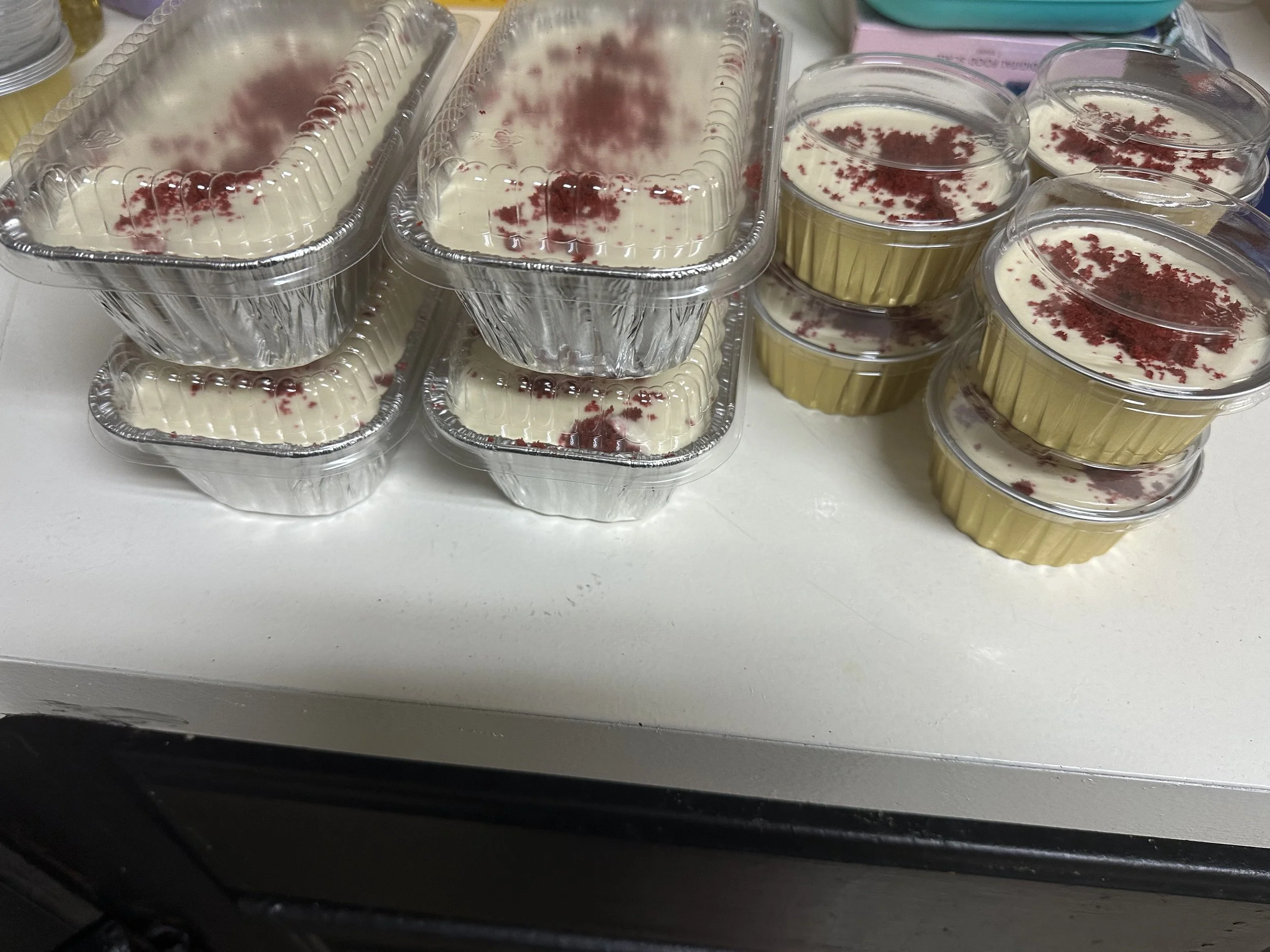 Red Velvet Pudding 14oz vs. 6oz