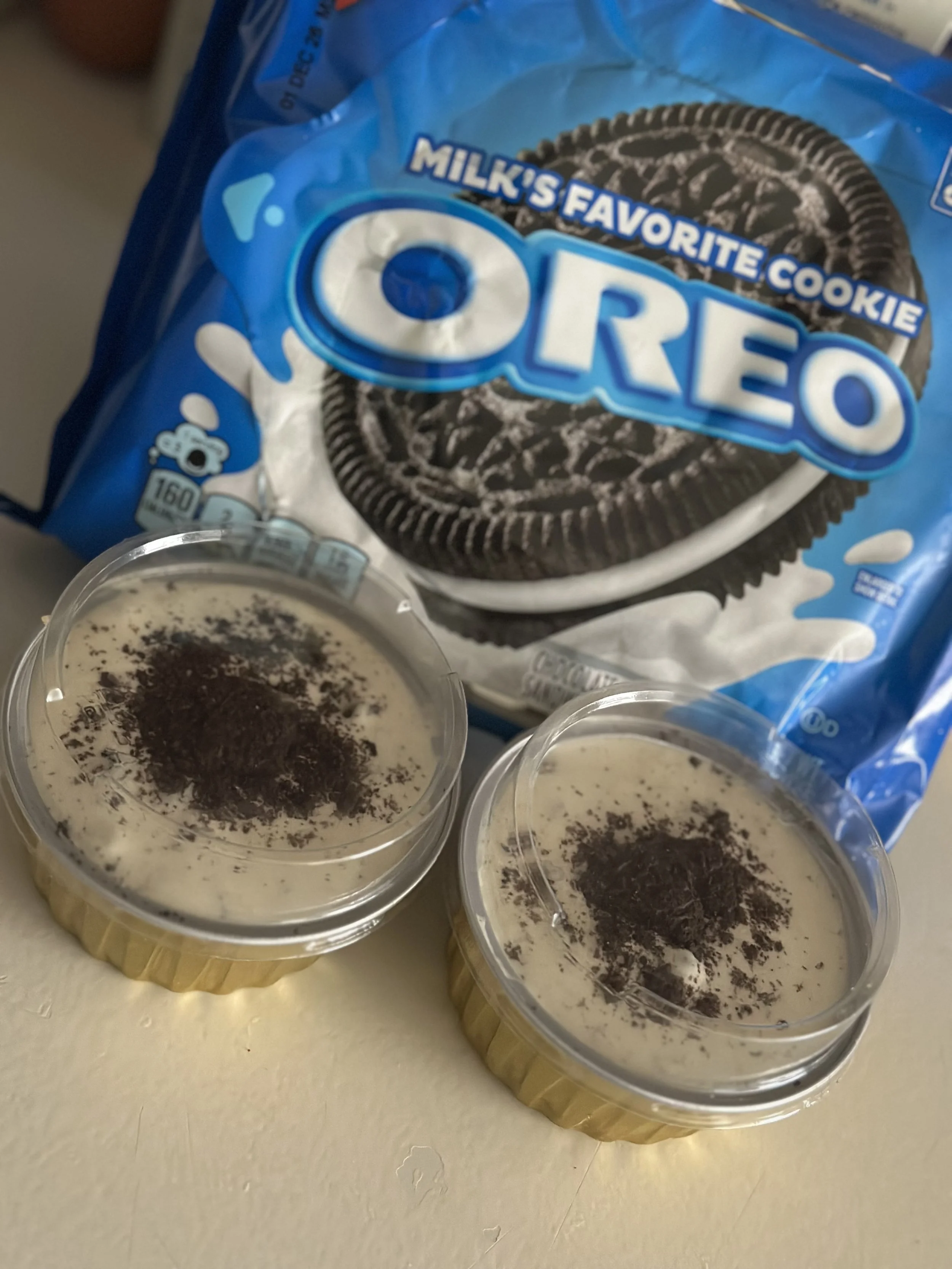 Cookies and Crème Pudding