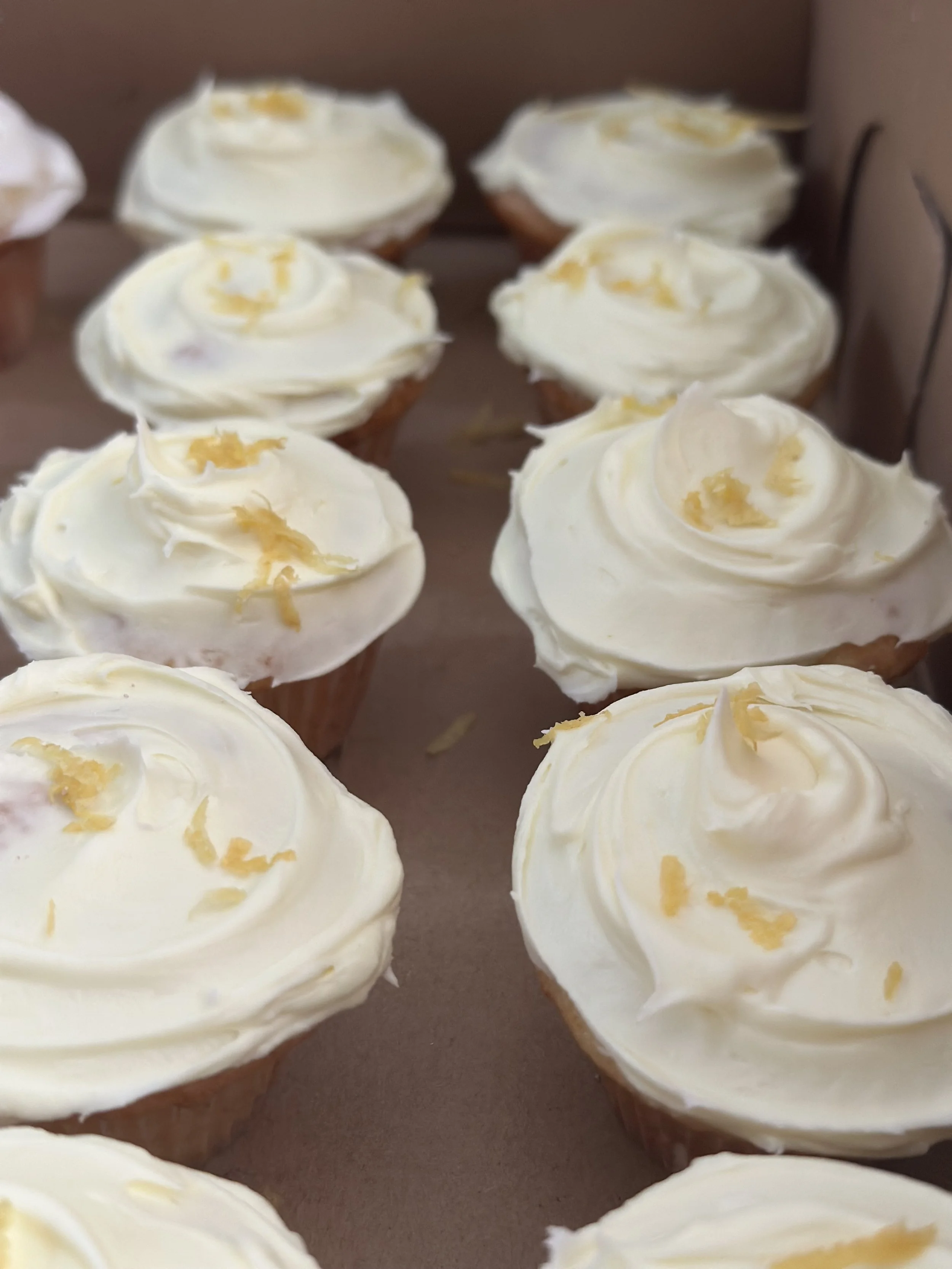 Mini Lemon Cupcakes