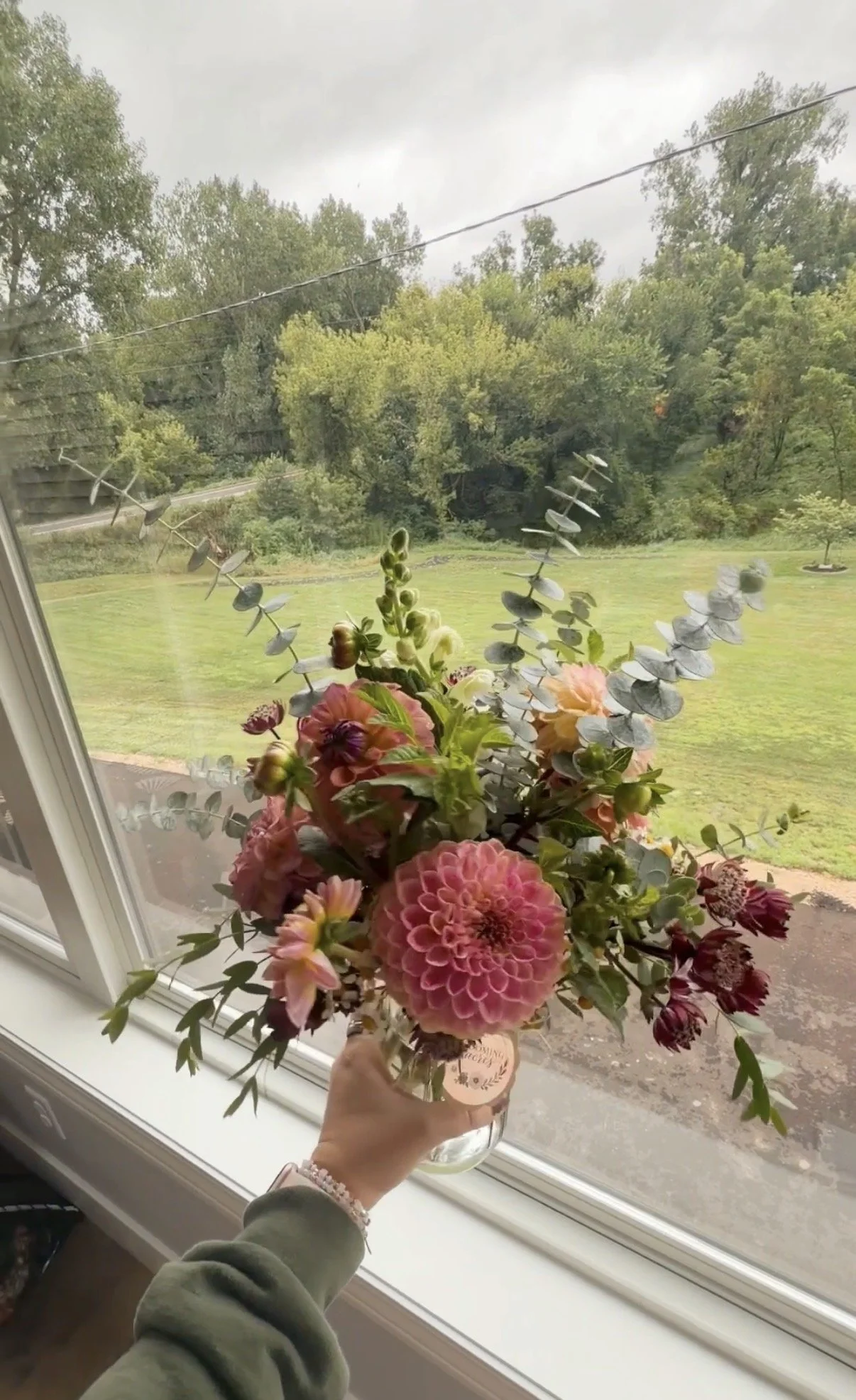 Mason Jar Bouquet