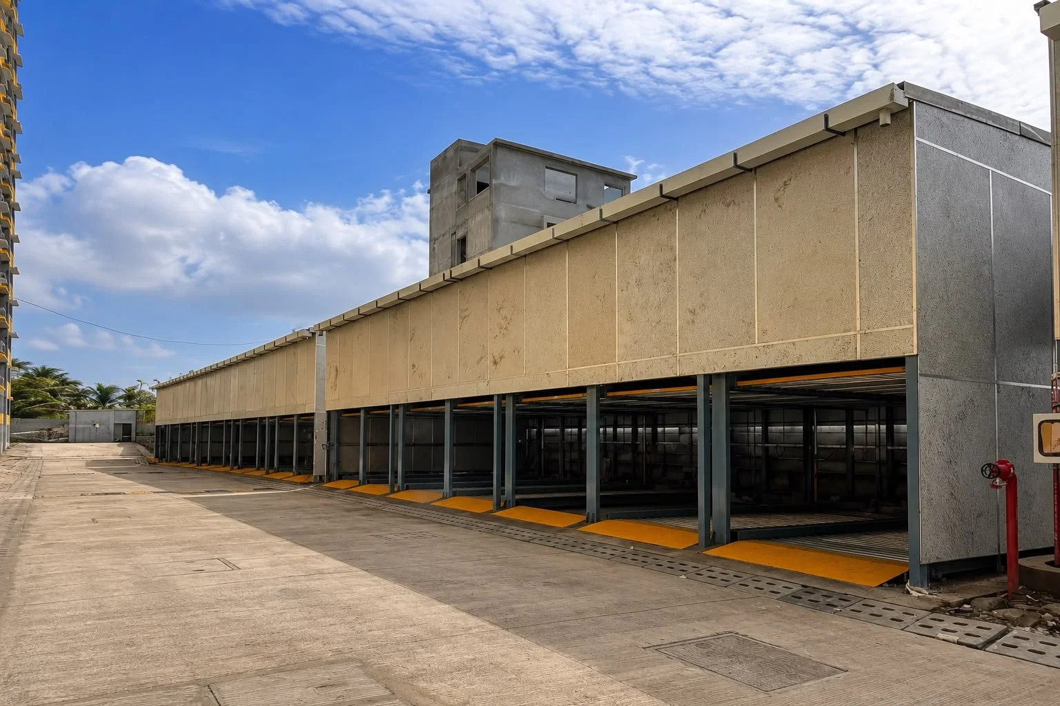 Long-life Parking Shed Covering