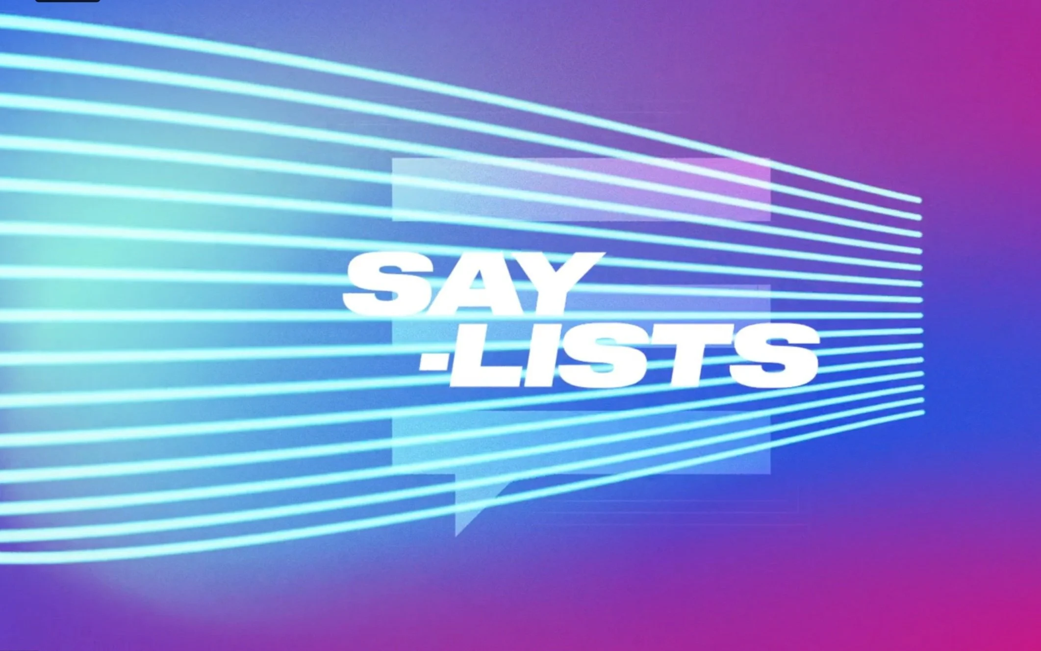 SAYLISTS
