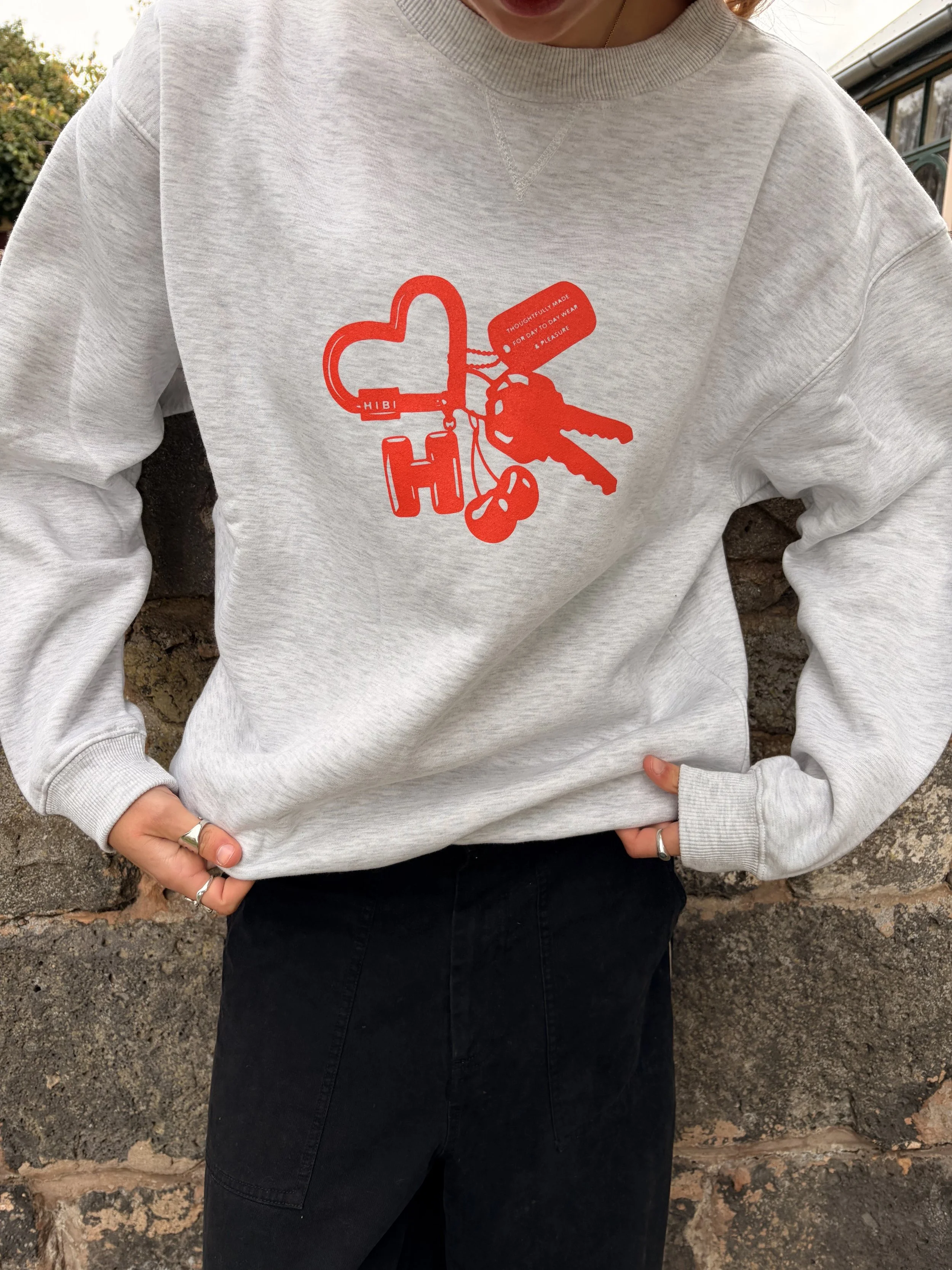 Keychain Crew - Grey Marle