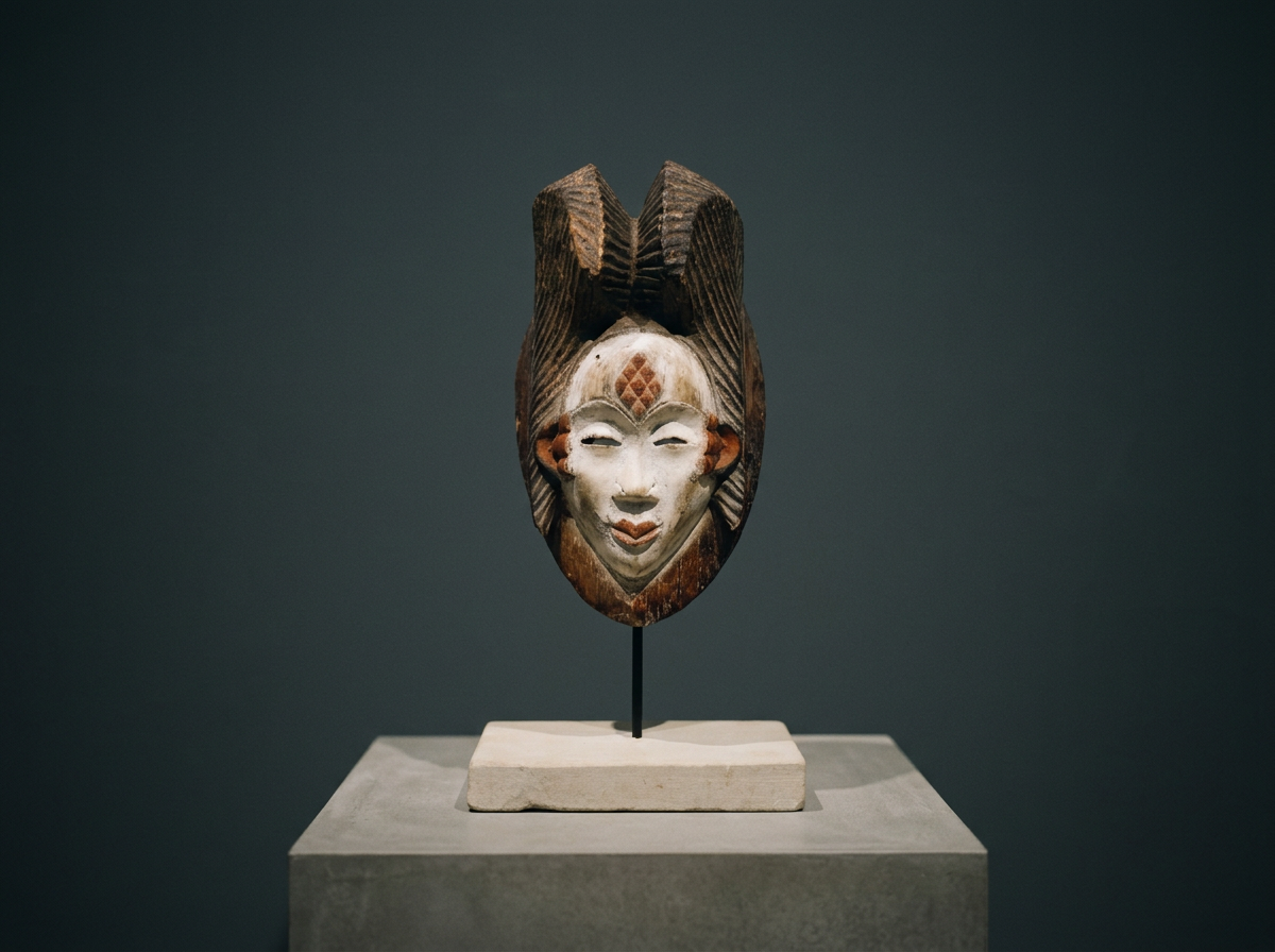 Masque Punu Mukuyi - GABON