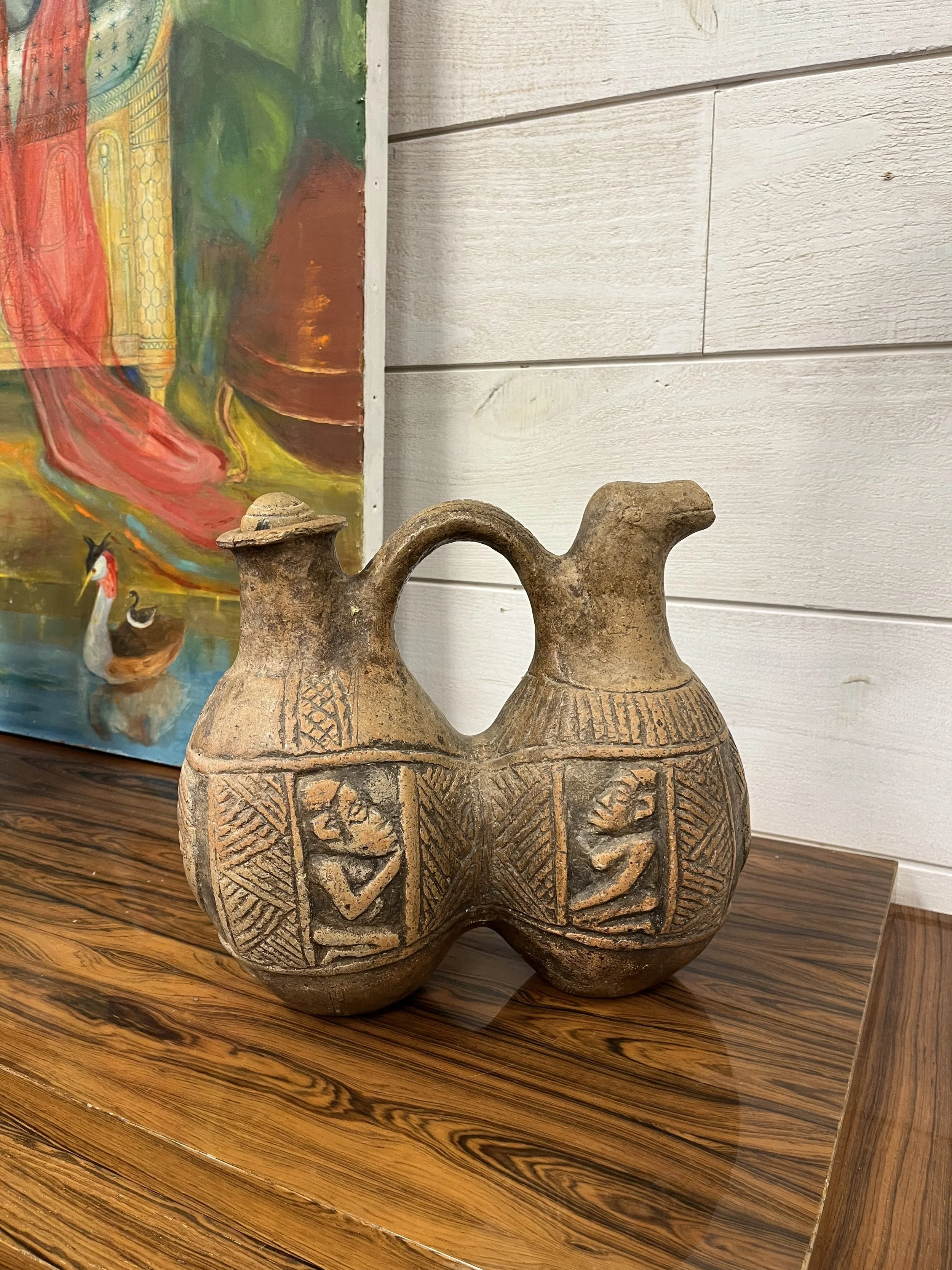 Vase Siffleur - Poterie pré colombienne - PÉROU