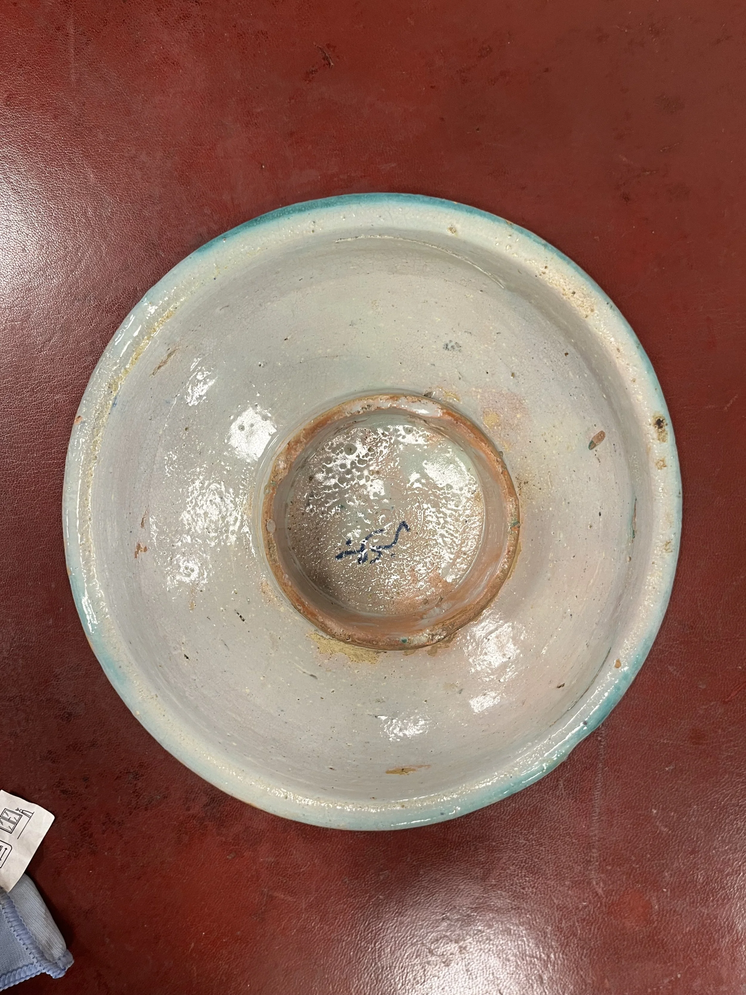 Plat en terre cuite émaillée - Le Comptoir de Zanzibar - Brest 4.jpeg