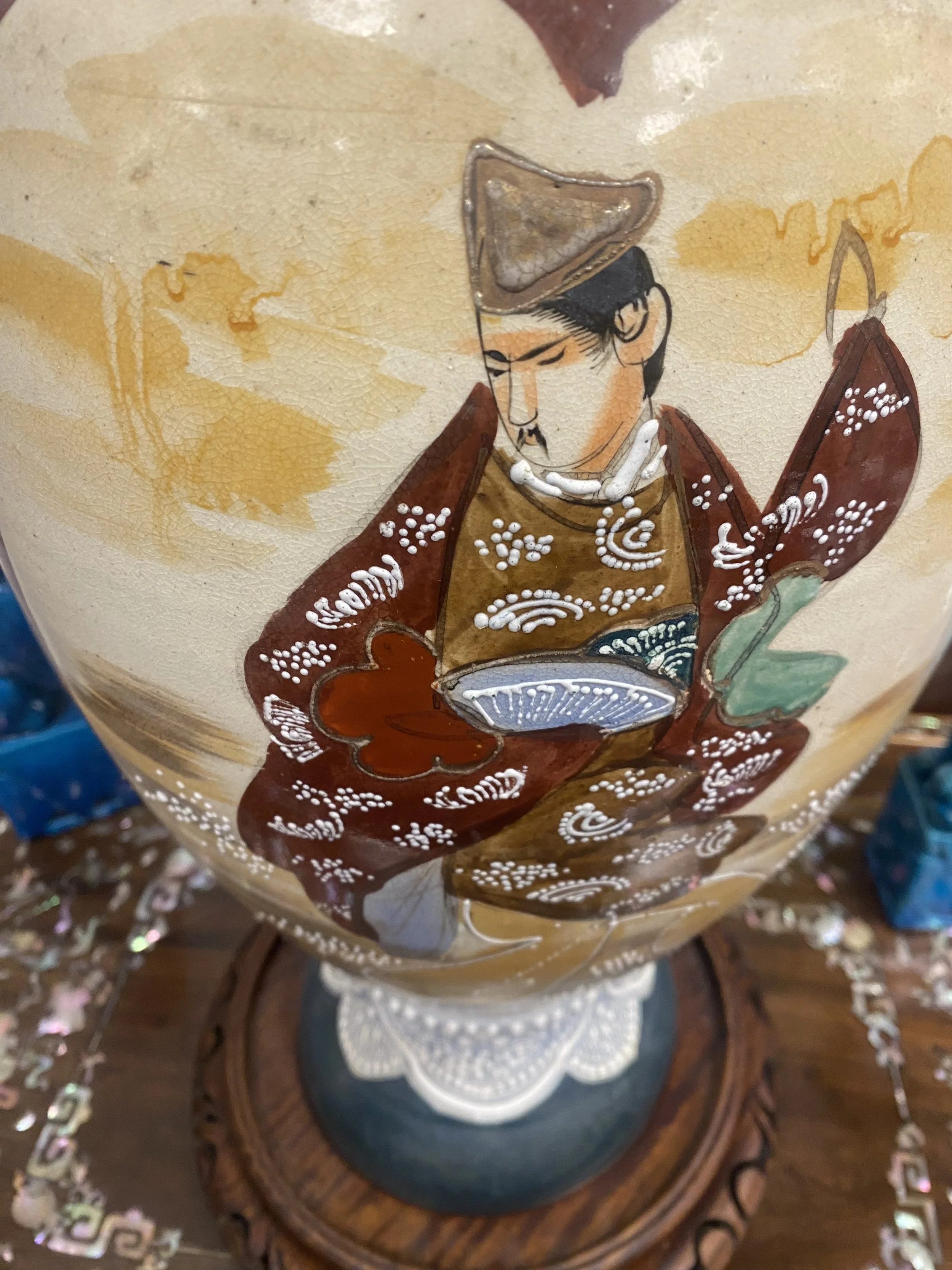 Grand vase japonais satsuma - comptoir de zanzibar - Brest  2.jpeg