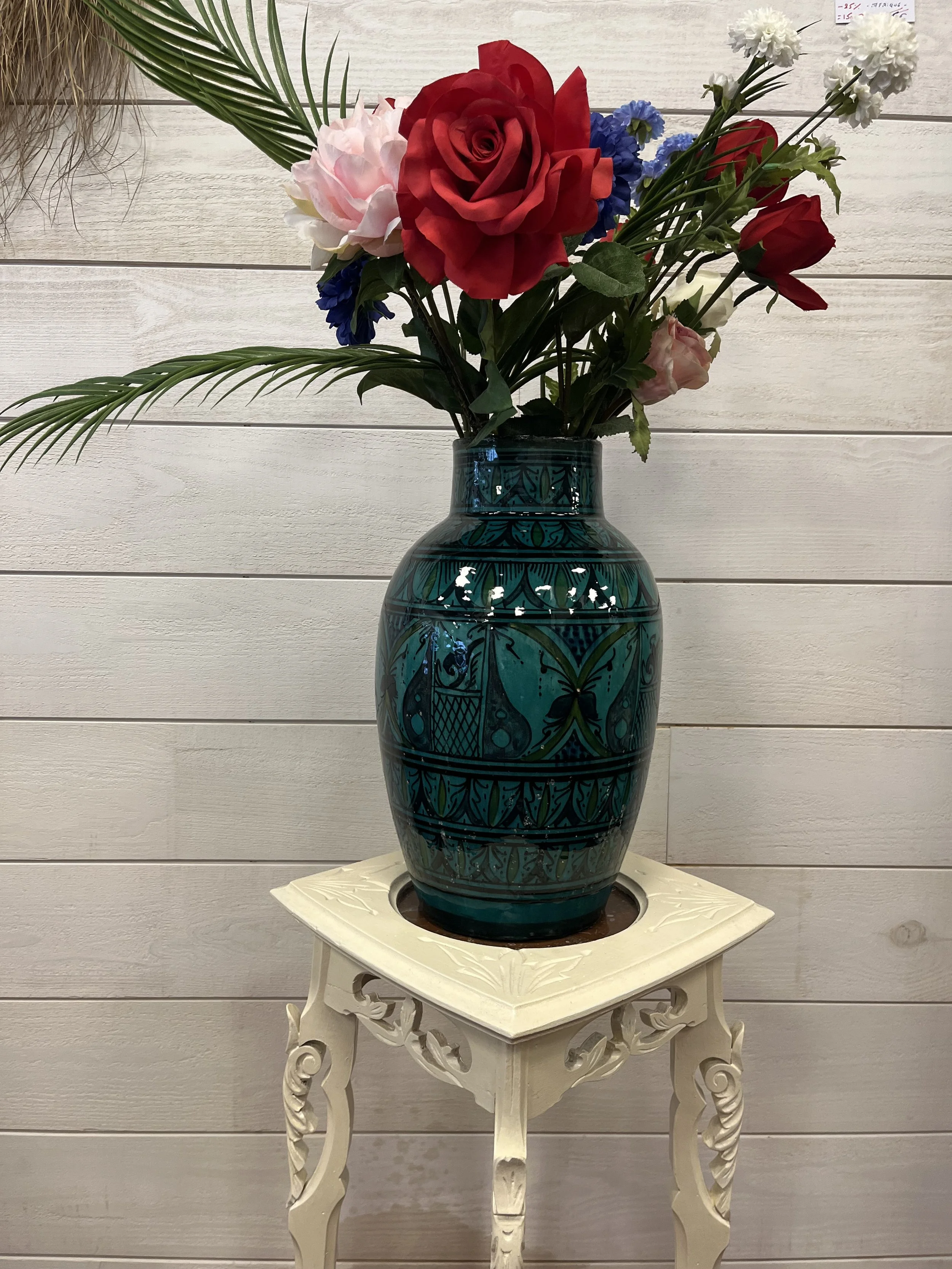 Vase en céramique émaillée de Safi - Le Comptoir de Zanzibar - Brest 3.jpeg