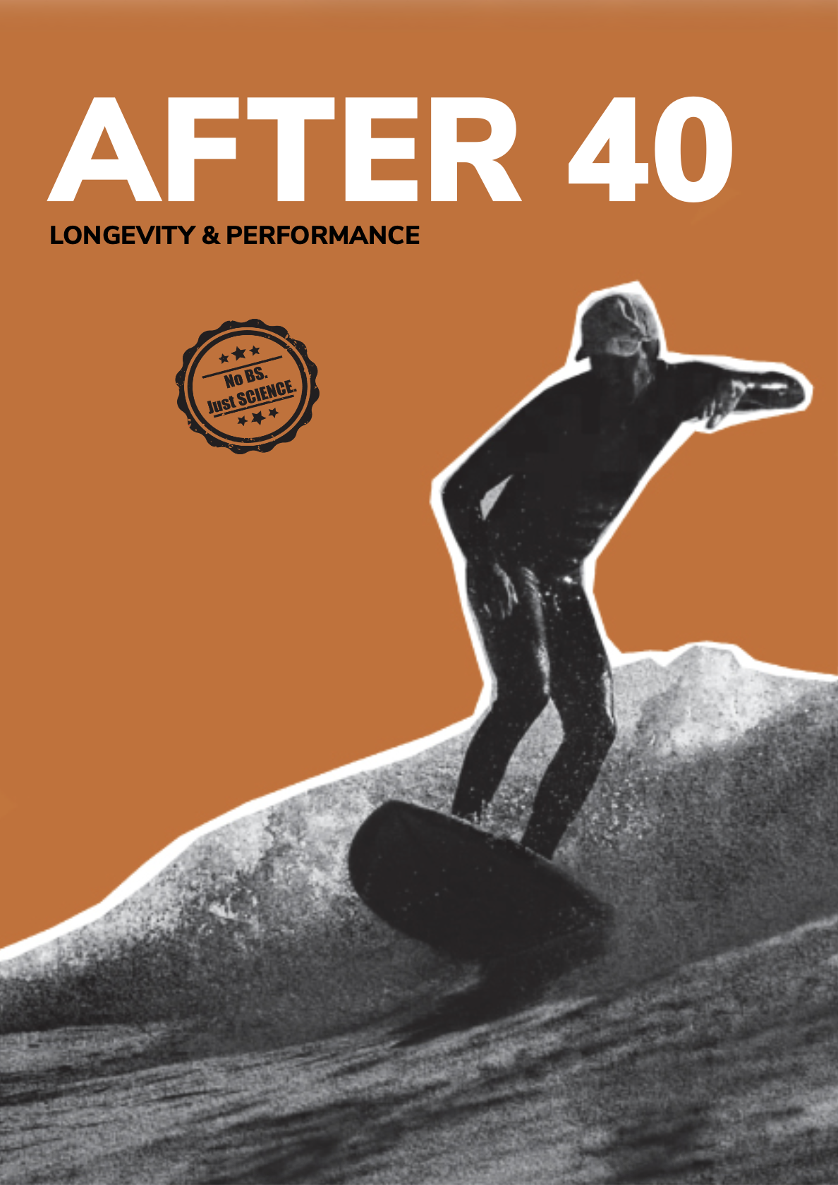 Cover of the After 40 Strength & Longevity program for surfers
