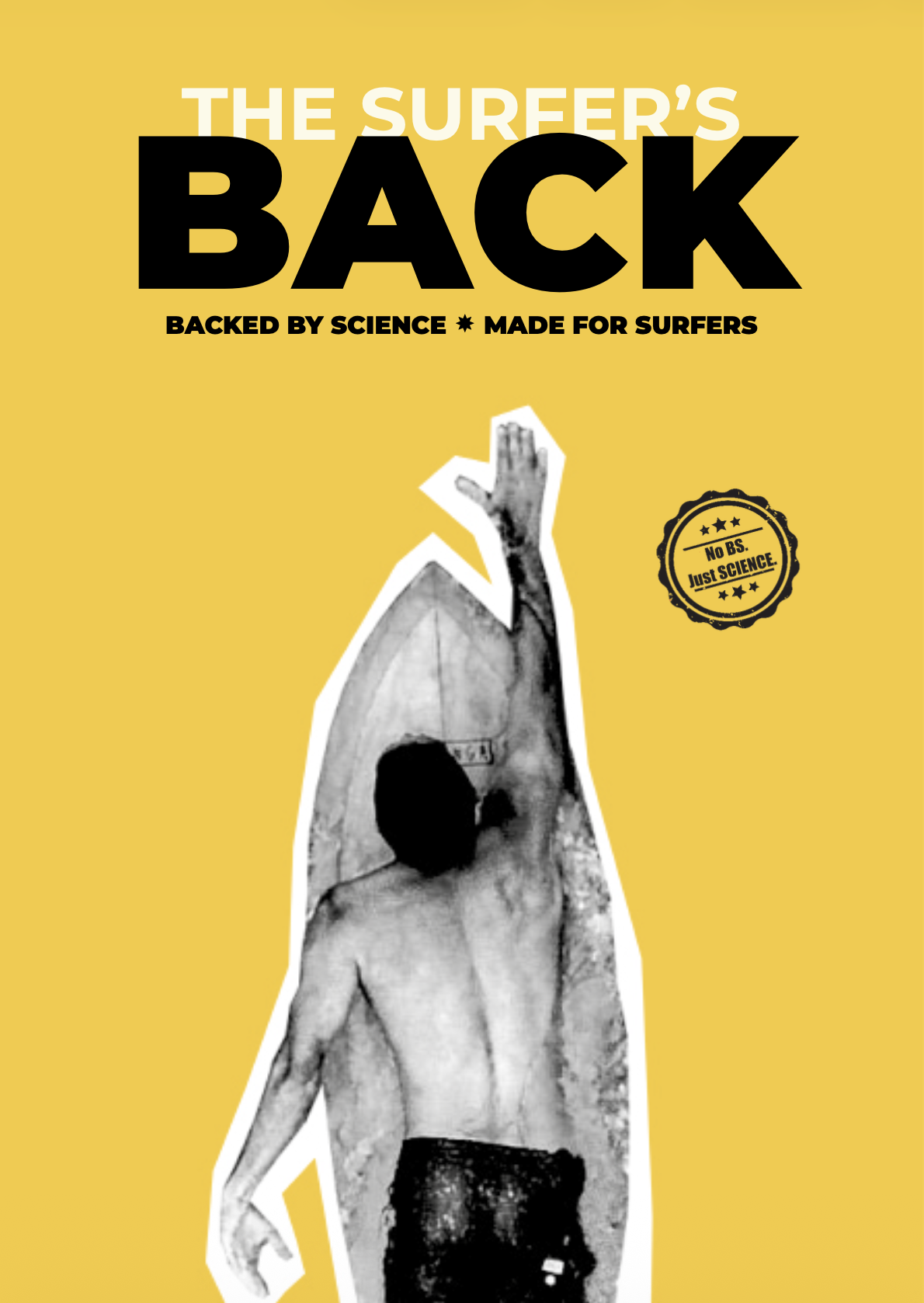 cover of The Surfer's Back:  Strong & Resilient evidence-based program for surfers.