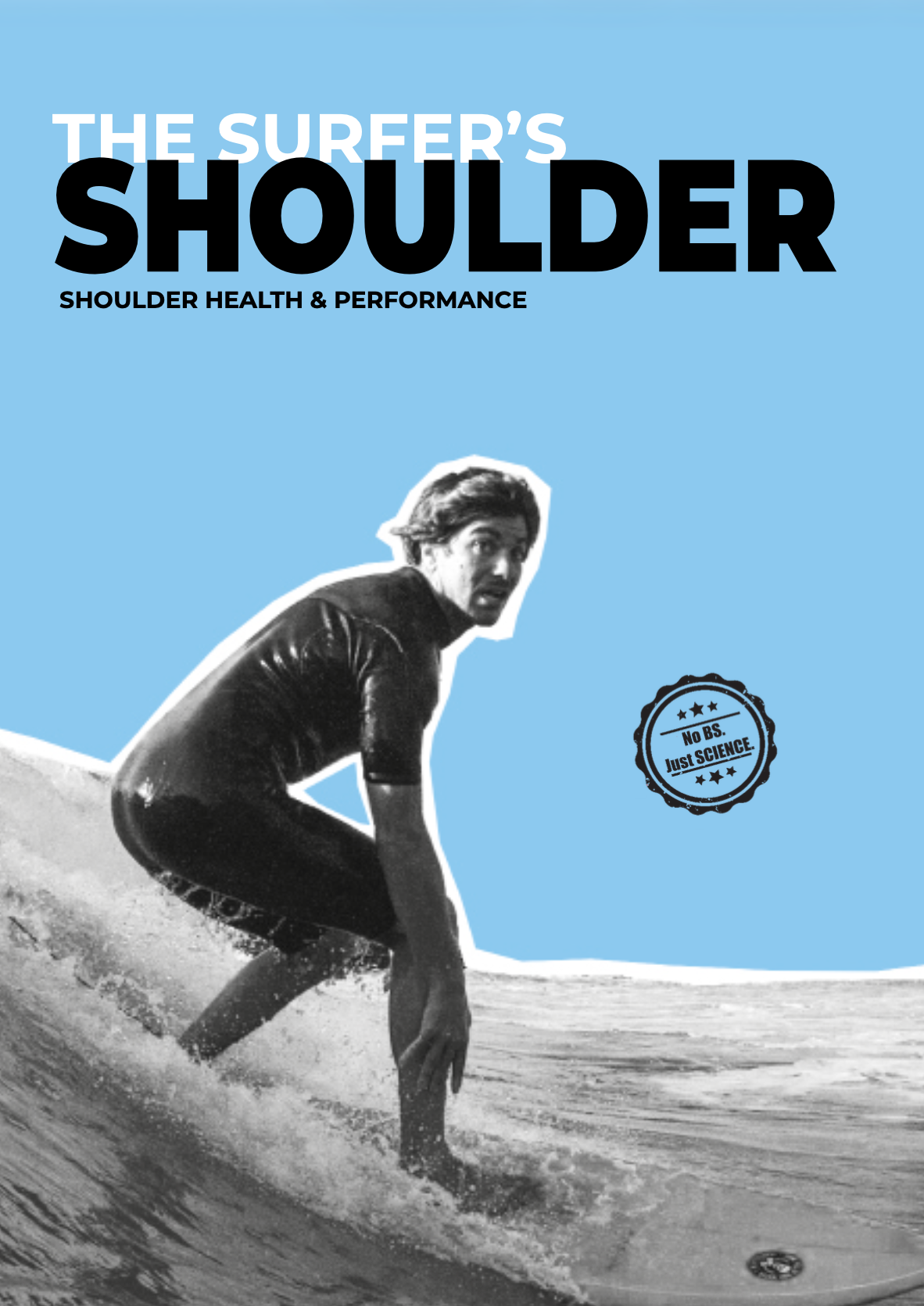 Cover of the Shoulder Health & Performance program for surfers by The Surfer's Health