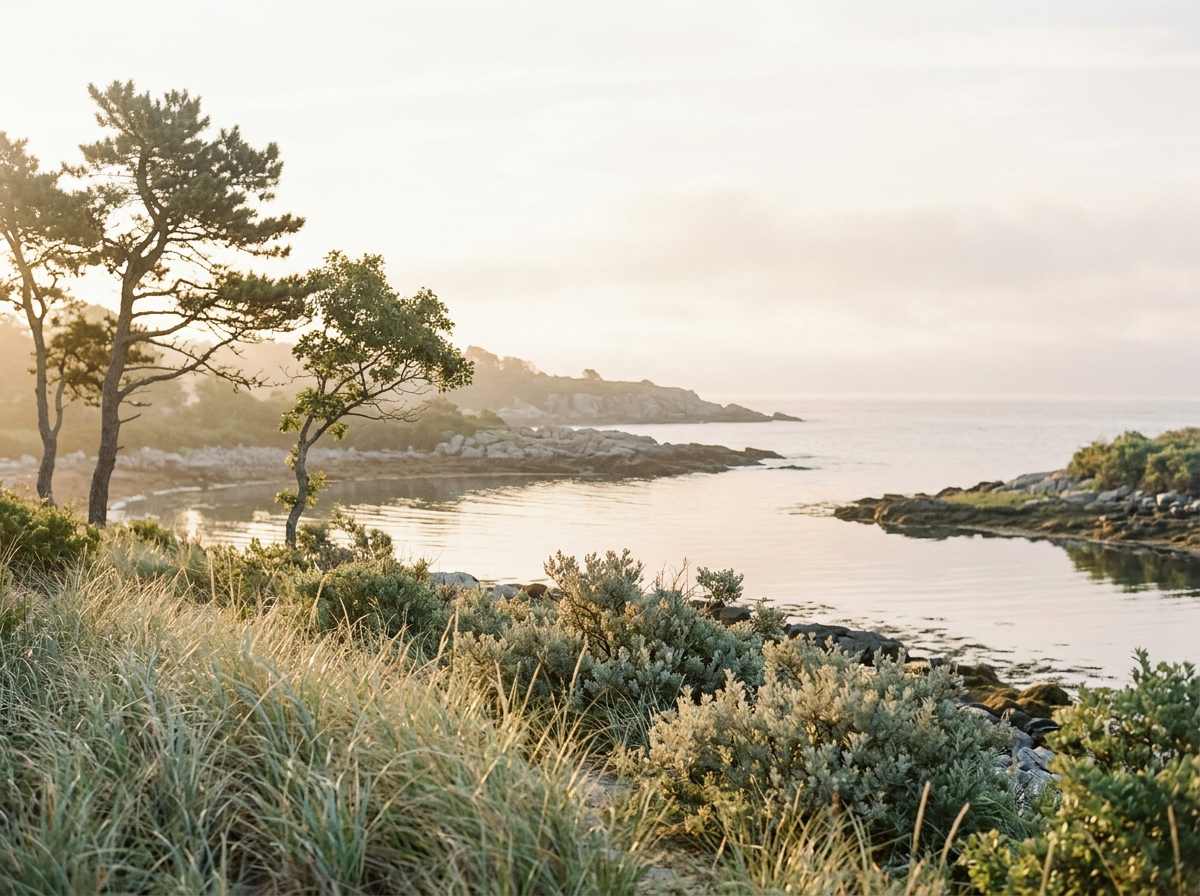 Peaceful ocean scenery reflecting the calming, restorative atmosphere of Savasta Acupuncture in Marblehead, MA.