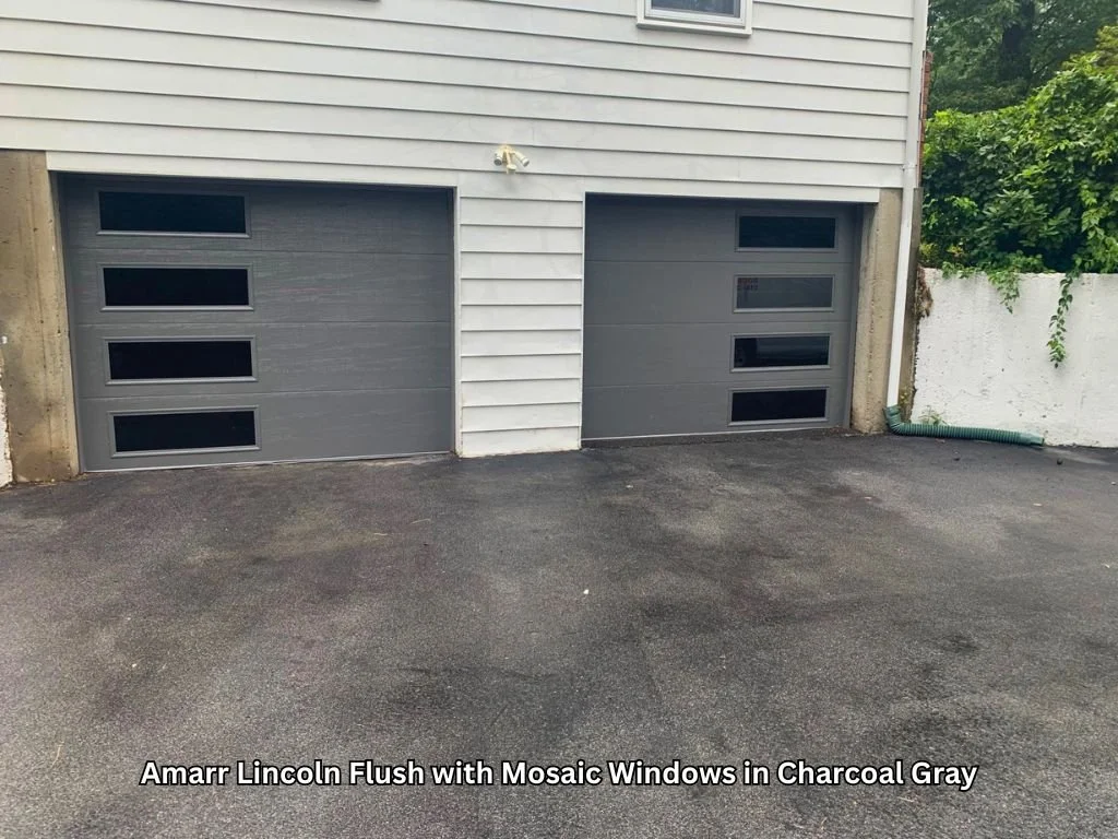 Modern Style Garage Door - Amarr Lincoln - Clifton Park, NY